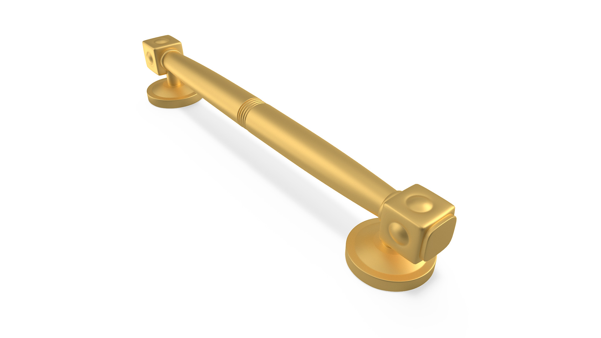 3D model Door Handle Designer Gold