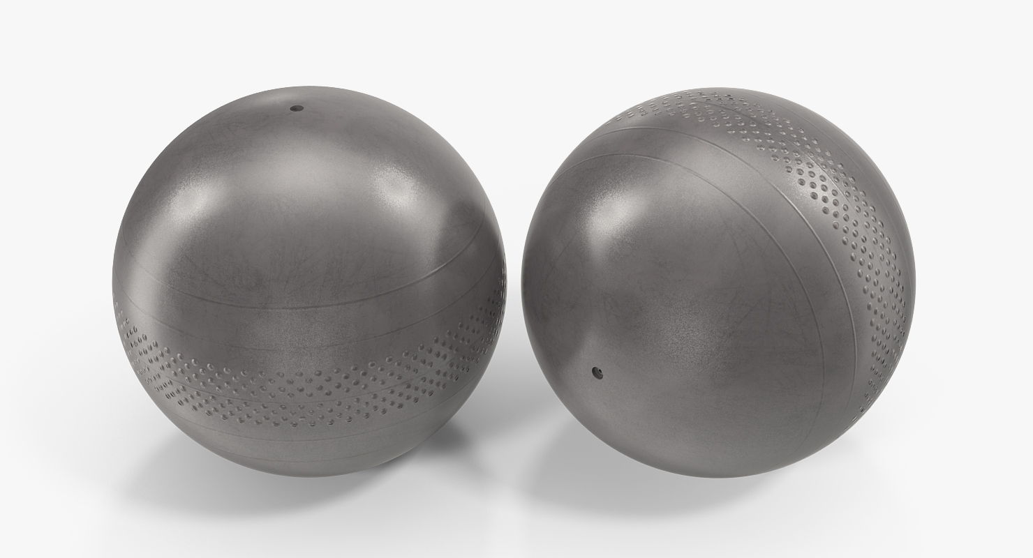 Classic Exercise Ball Chair 3D