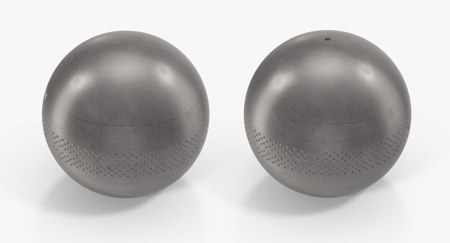 Classic Exercise Ball Chair 3D
