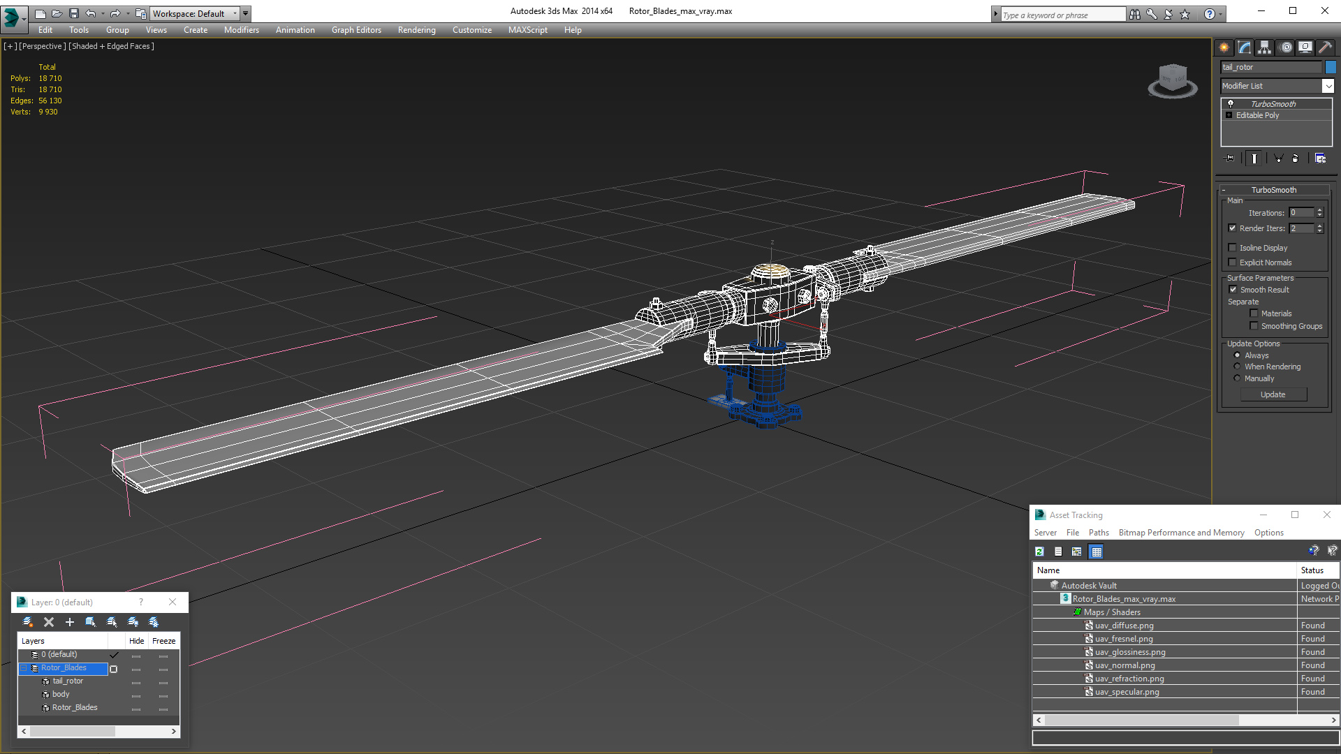 Rotor Blades 3D