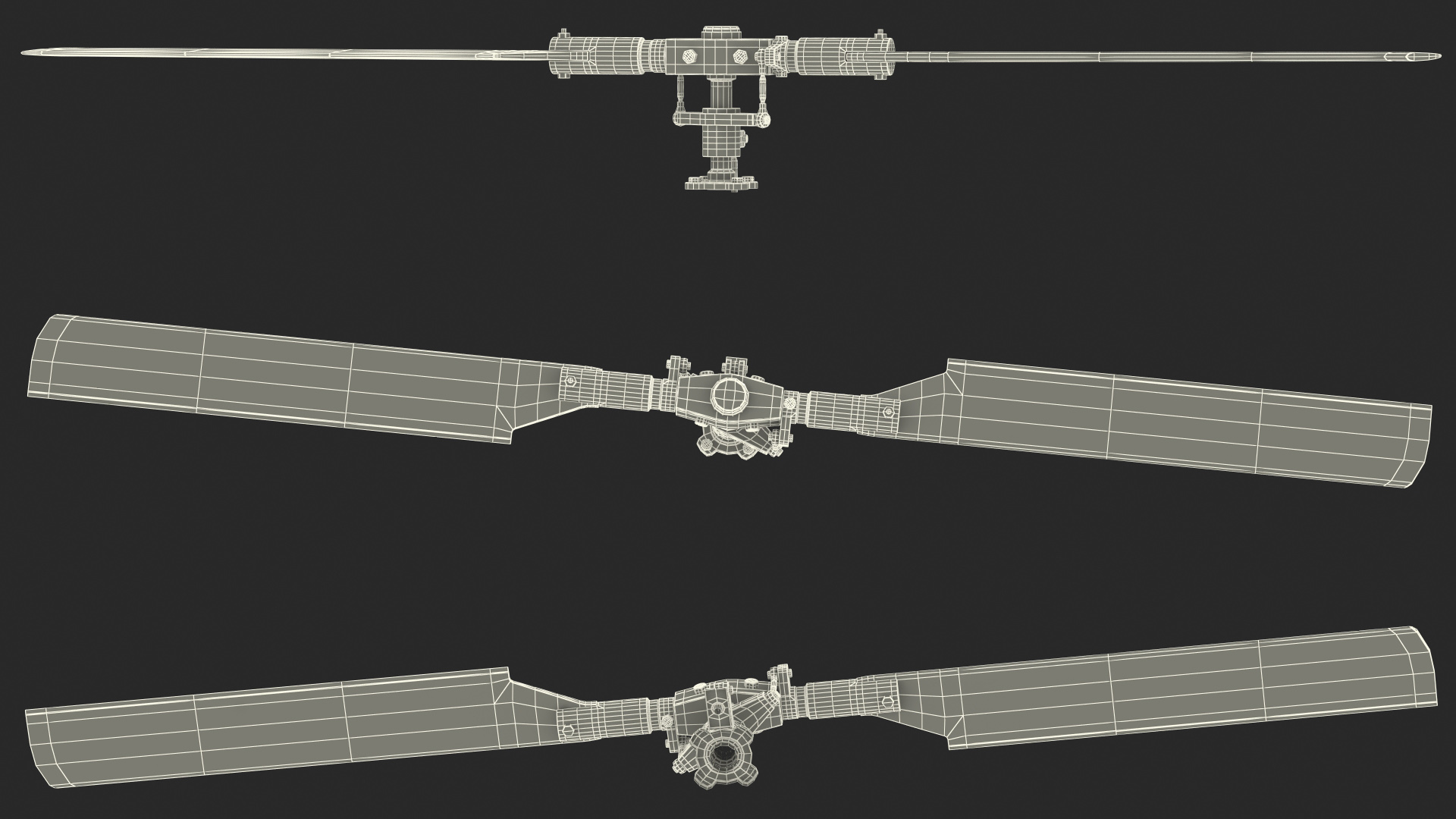 Rotor Blades 3D
