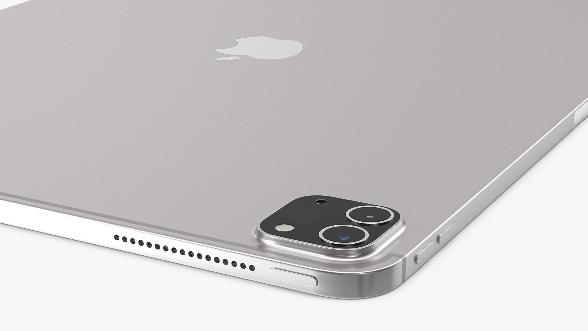 3D model iPad Pro 2020 12 9 inch Silver