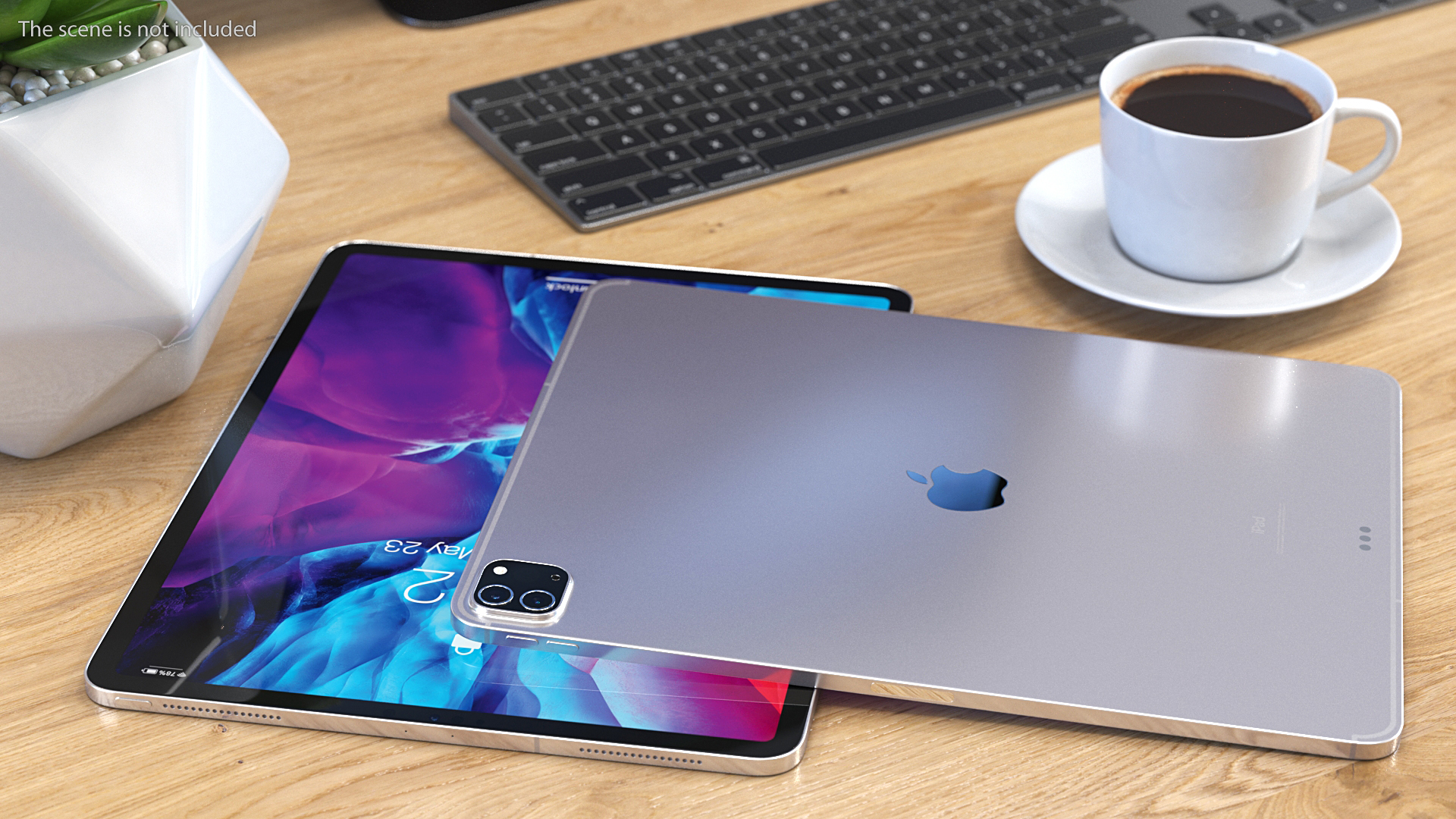 3D model iPad Pro 2020 12 9 inch Silver