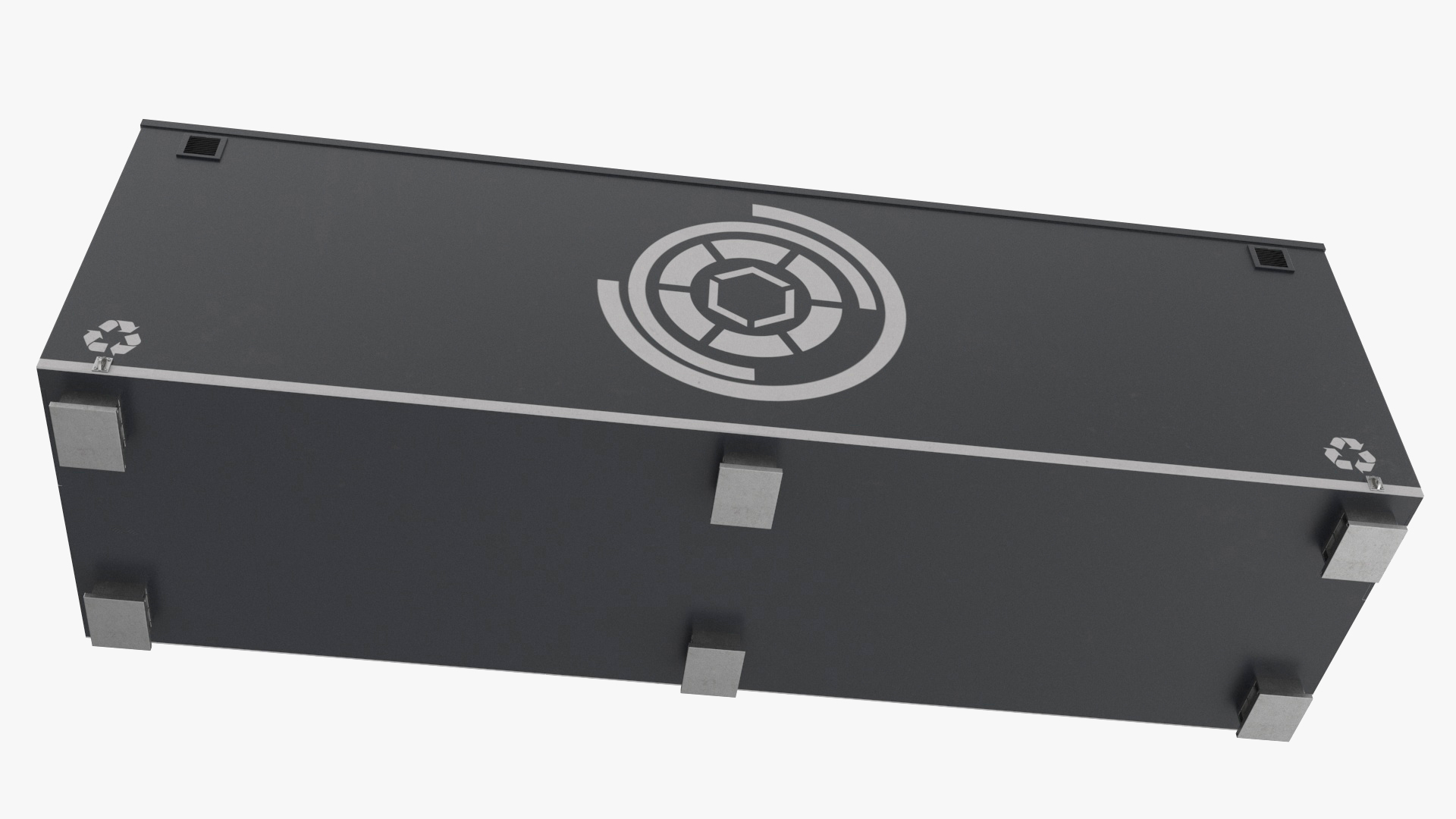 3D model Containerized Data Center