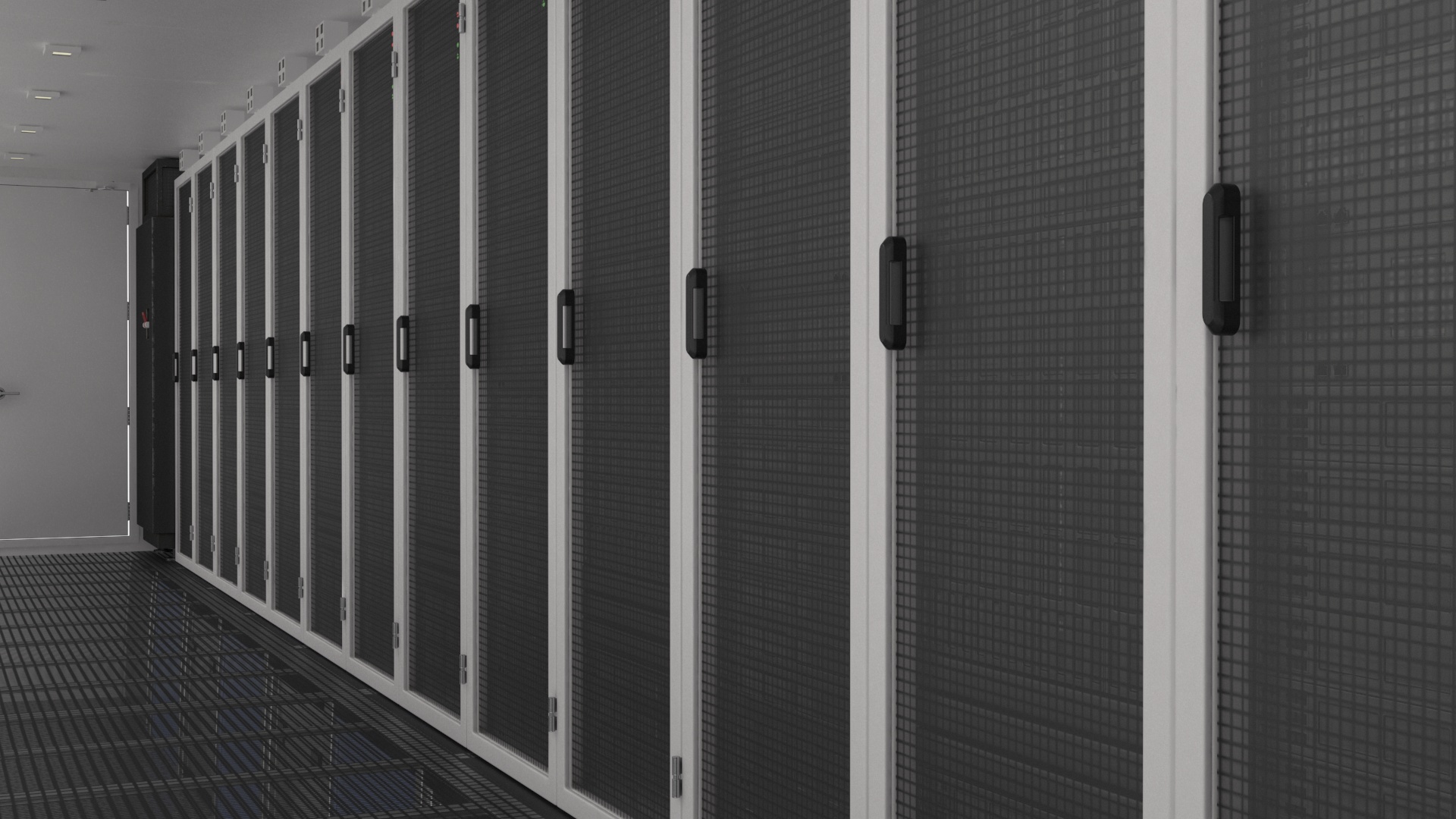 3D model Containerized Data Center