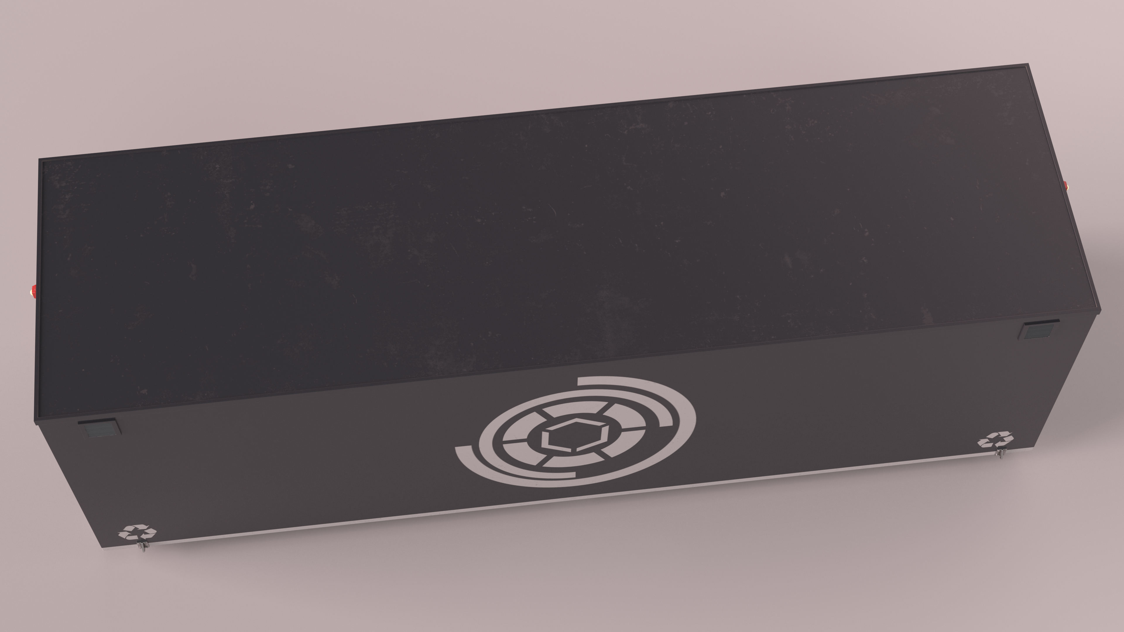 3D model Containerized Data Center