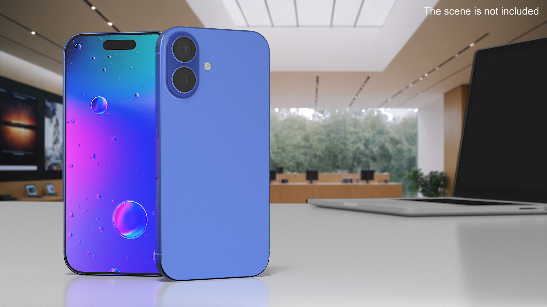 Smartphone Ultramarine 3D