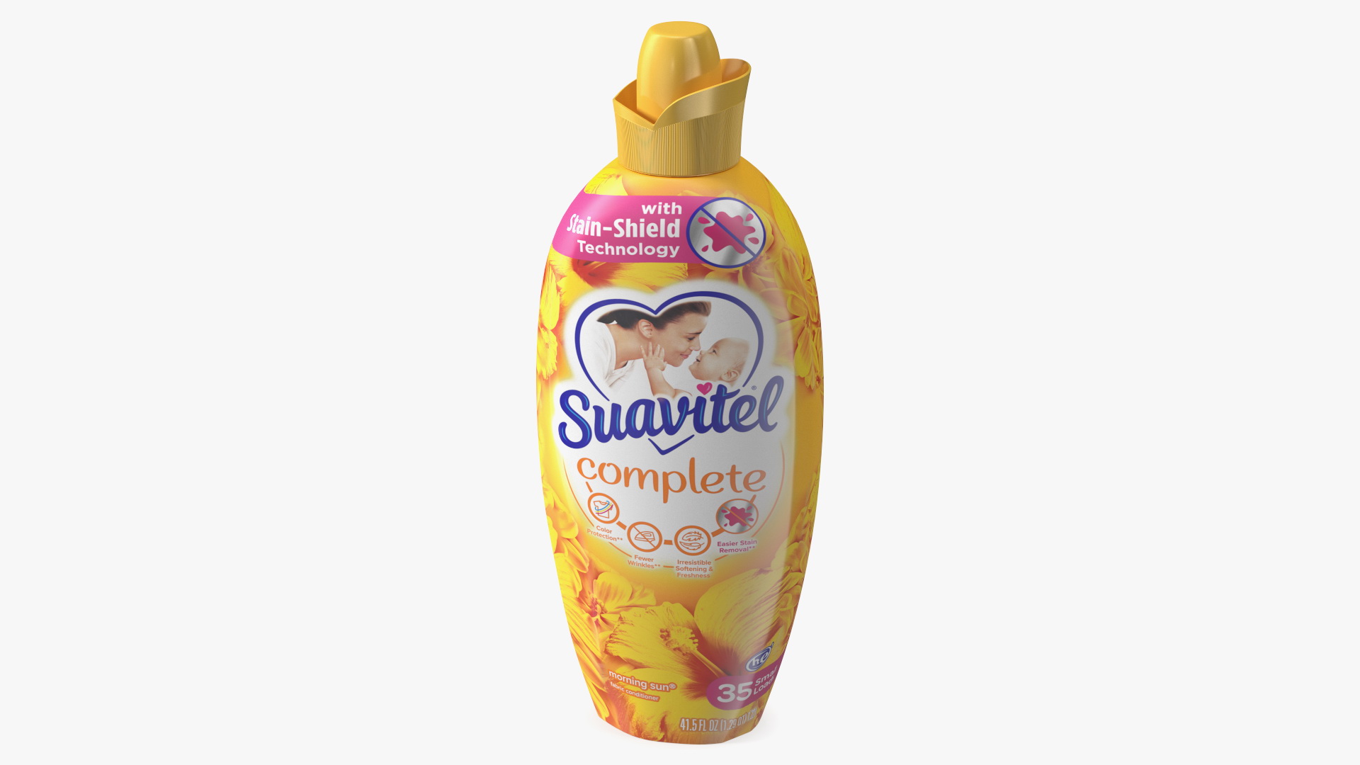 Suavitel Morning Sun Liquid Fabric Softener Small 3D model