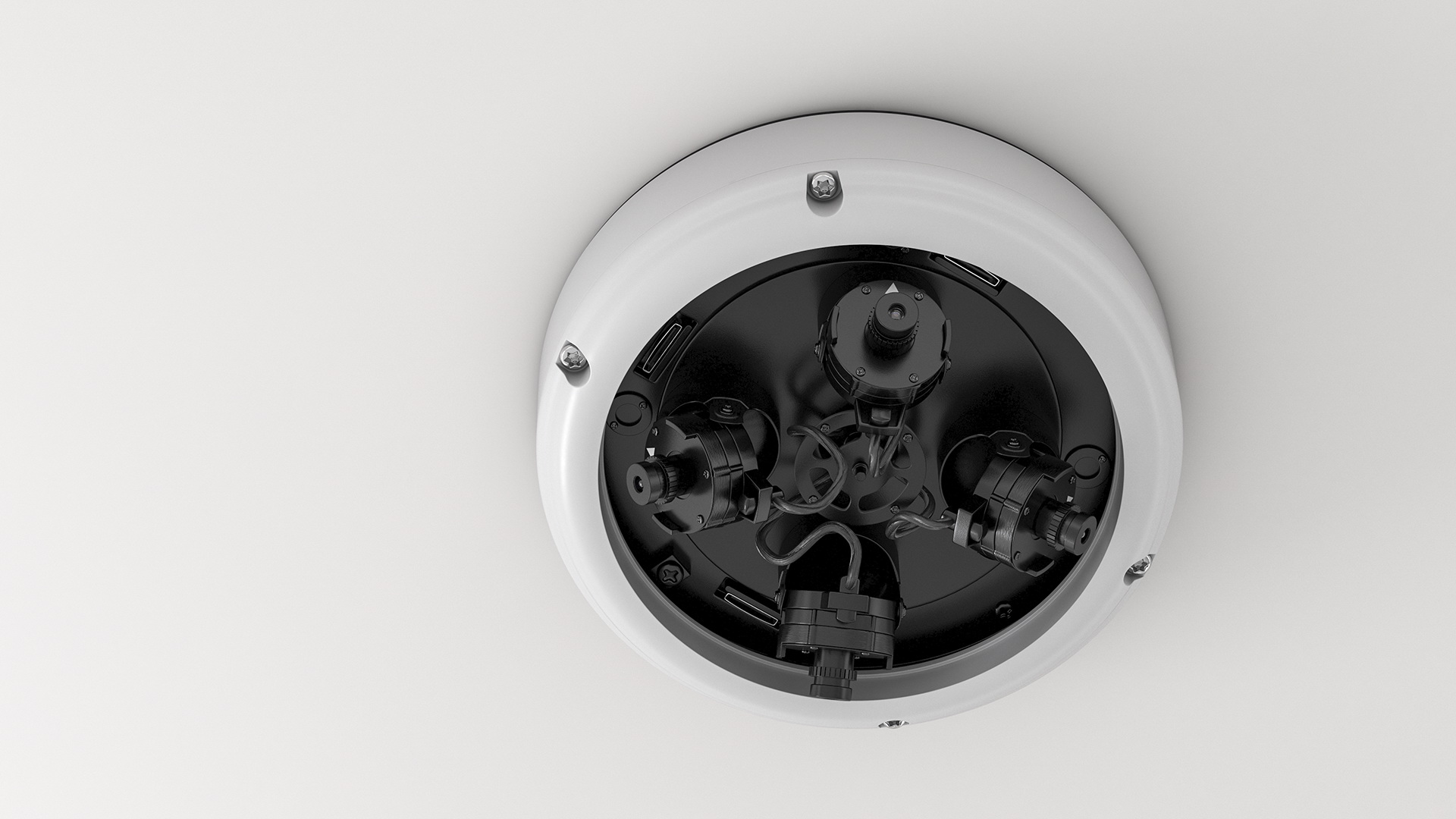 3D Tyco Illustra Flex Multi Sensor Camera model