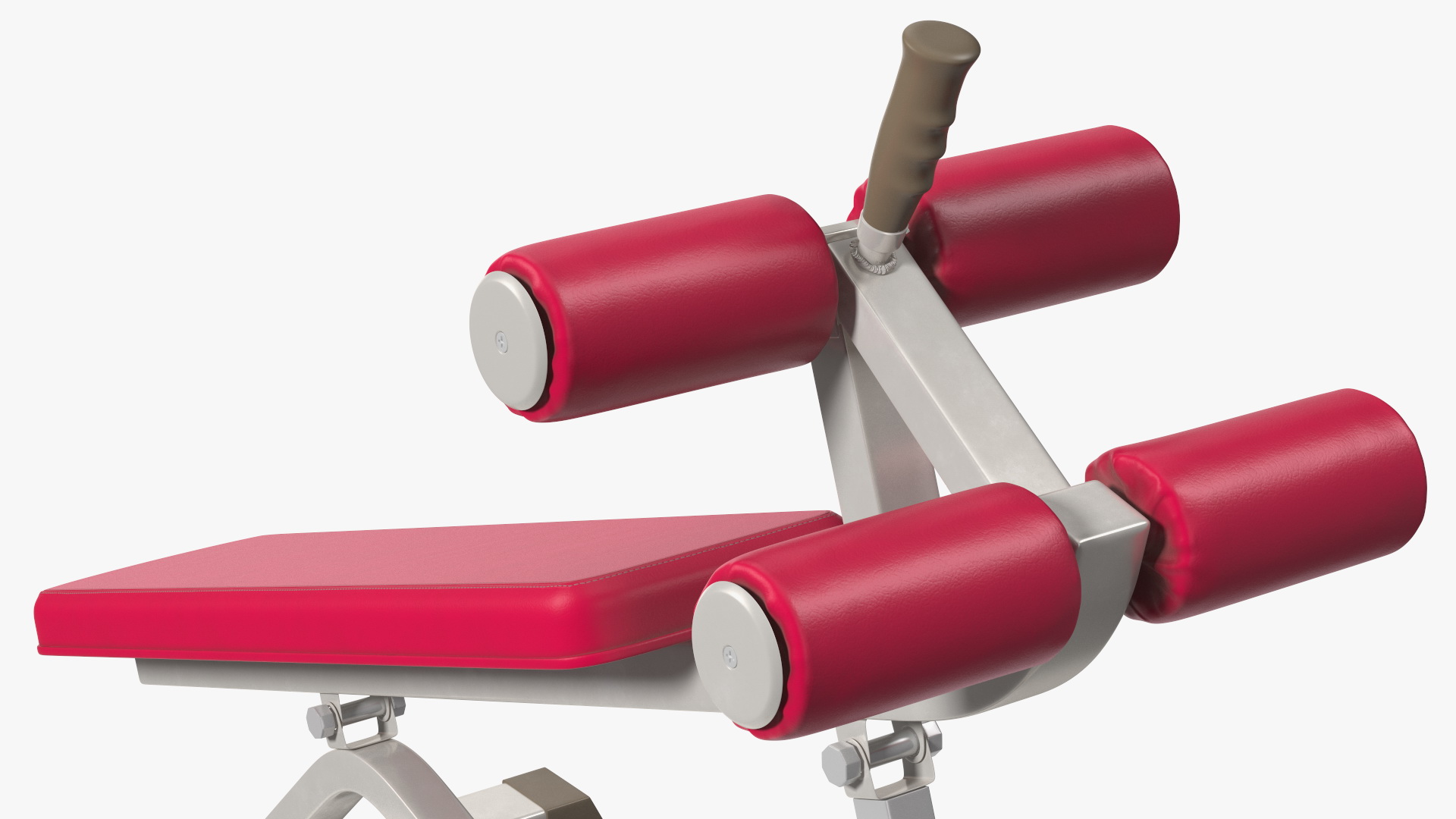 3D Crunch Bench Red