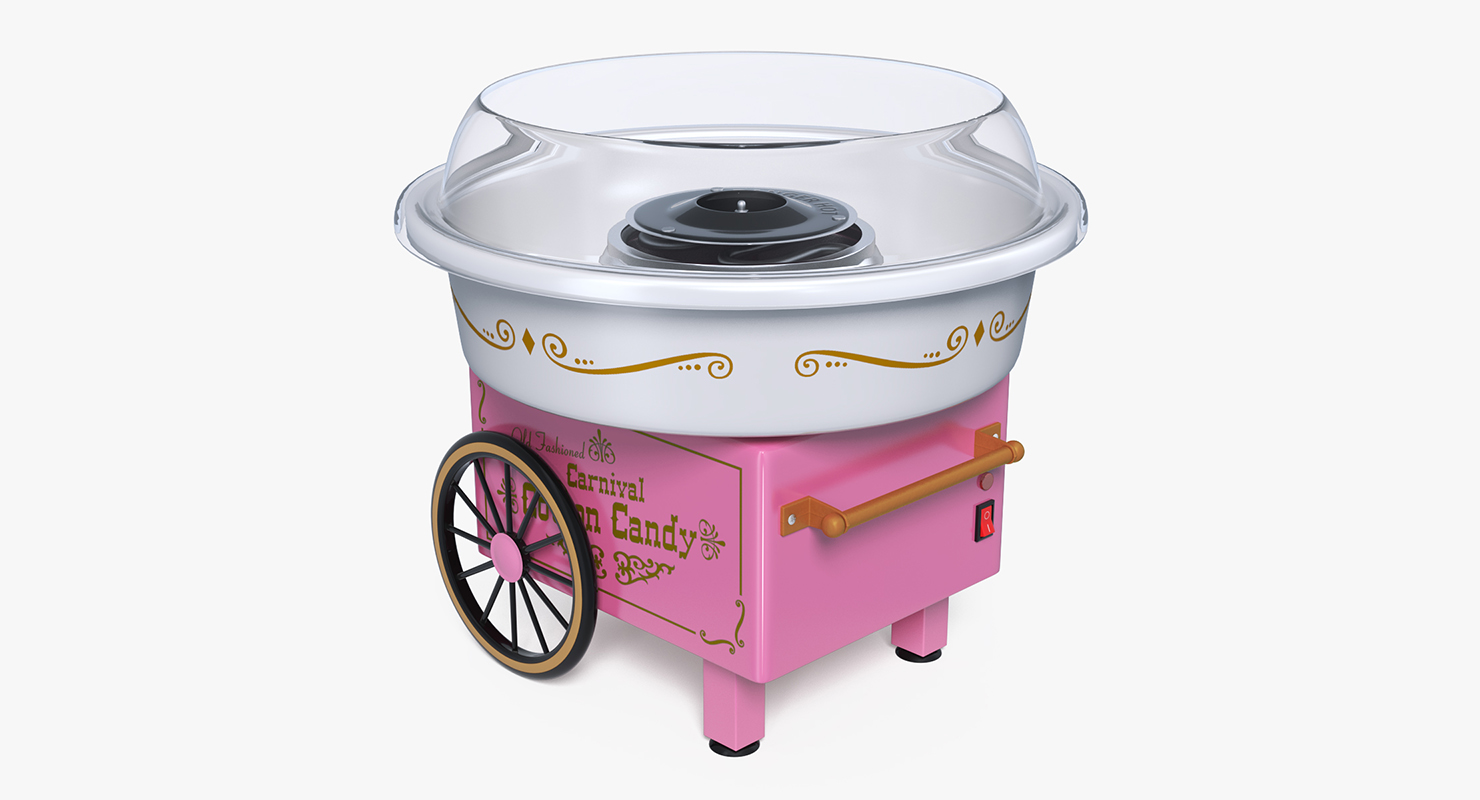Carnival Cotton Candy Maker 3D