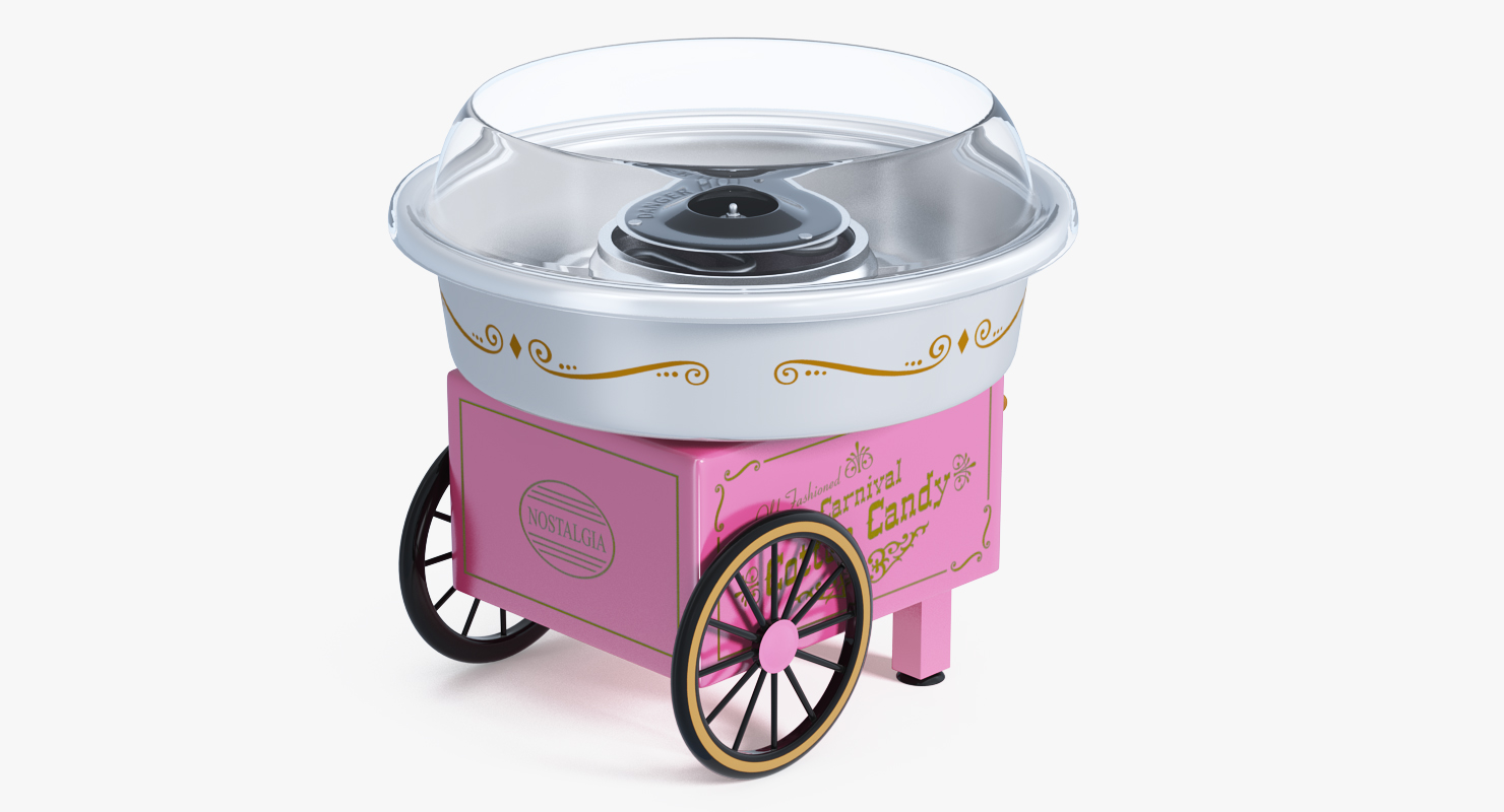 Carnival Cotton Candy Maker 3D