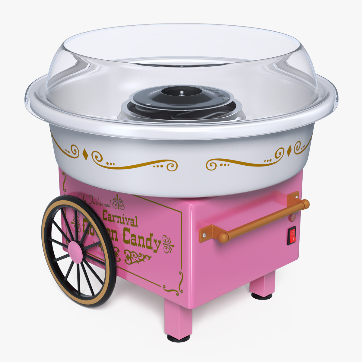 Carnival Cotton Candy Maker 3D Model