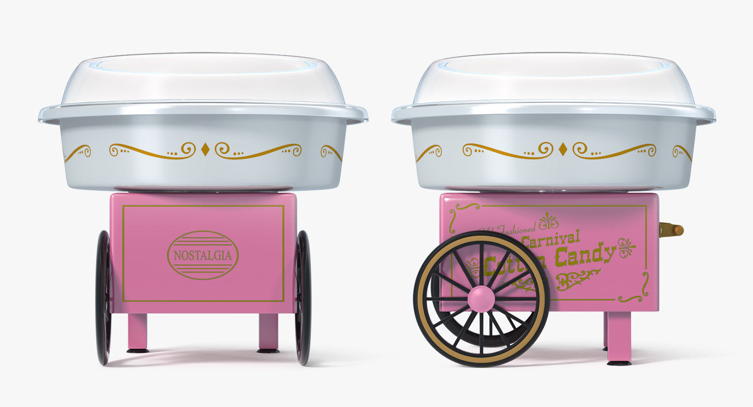Carnival Cotton Candy Maker 3D