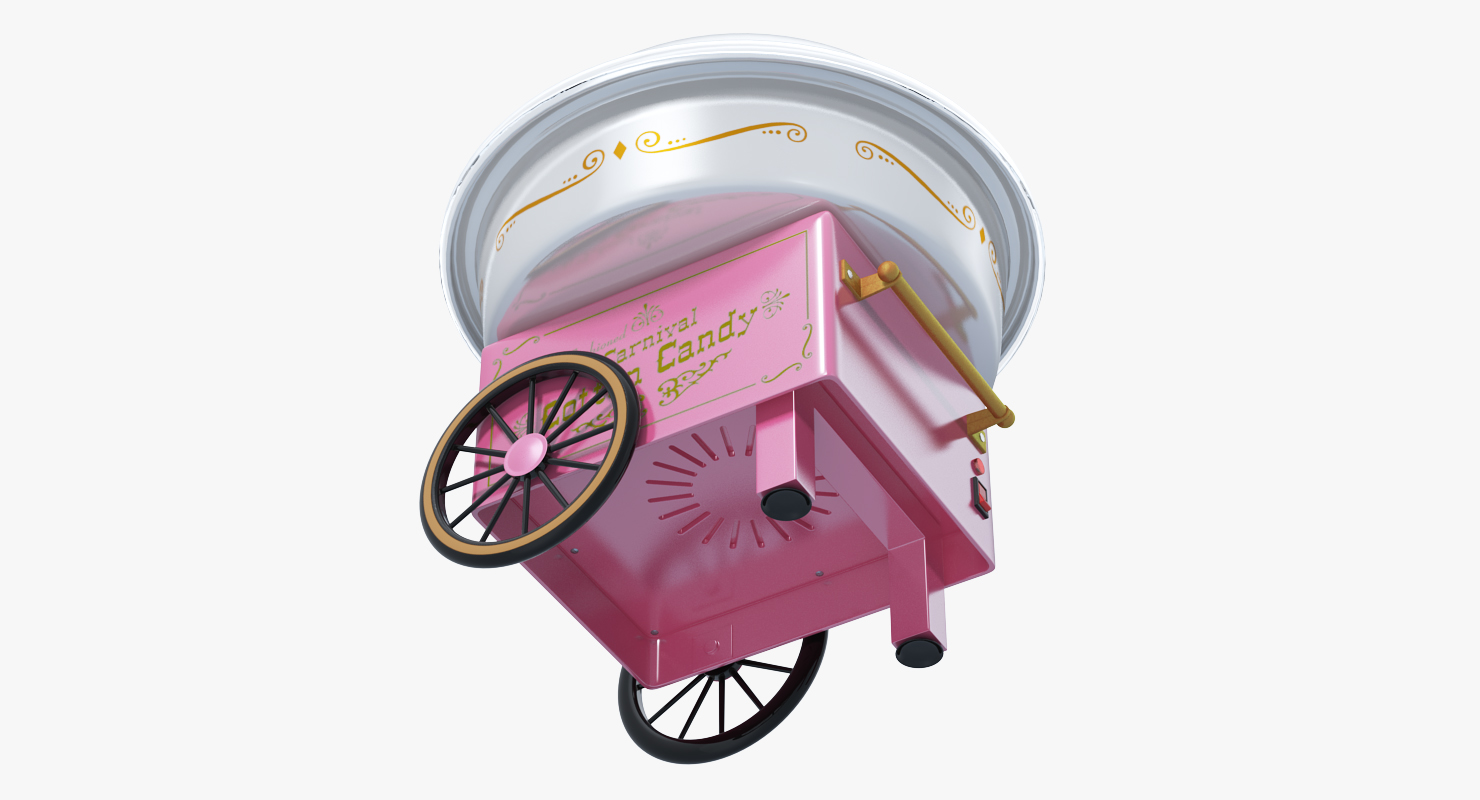 Carnival Cotton Candy Maker 3D