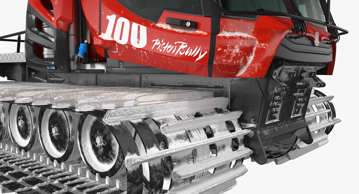 3D model Snowy PistenBully Snowcat