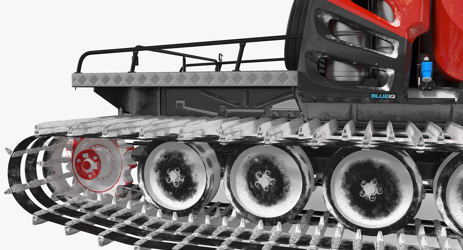 3D model Snowy PistenBully Snowcat
