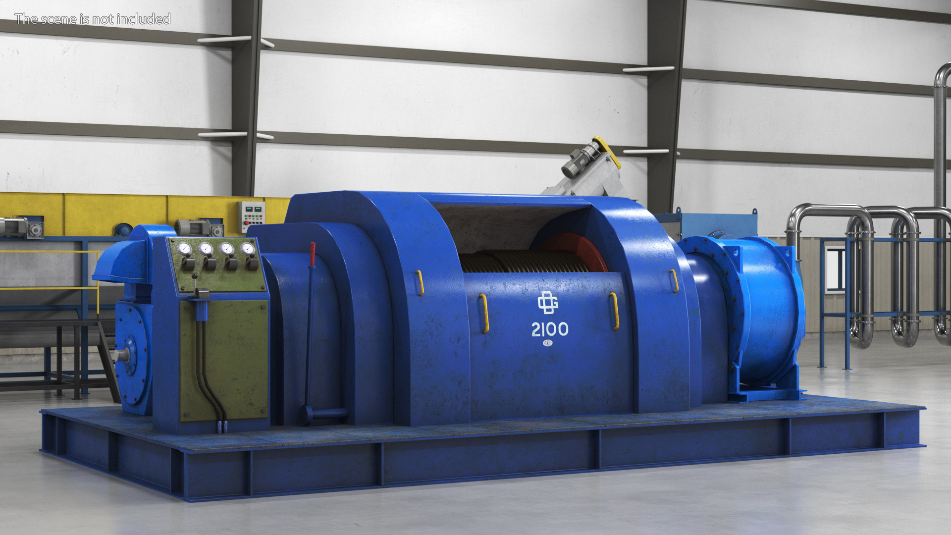 3D Drawworks for Drilling Rig