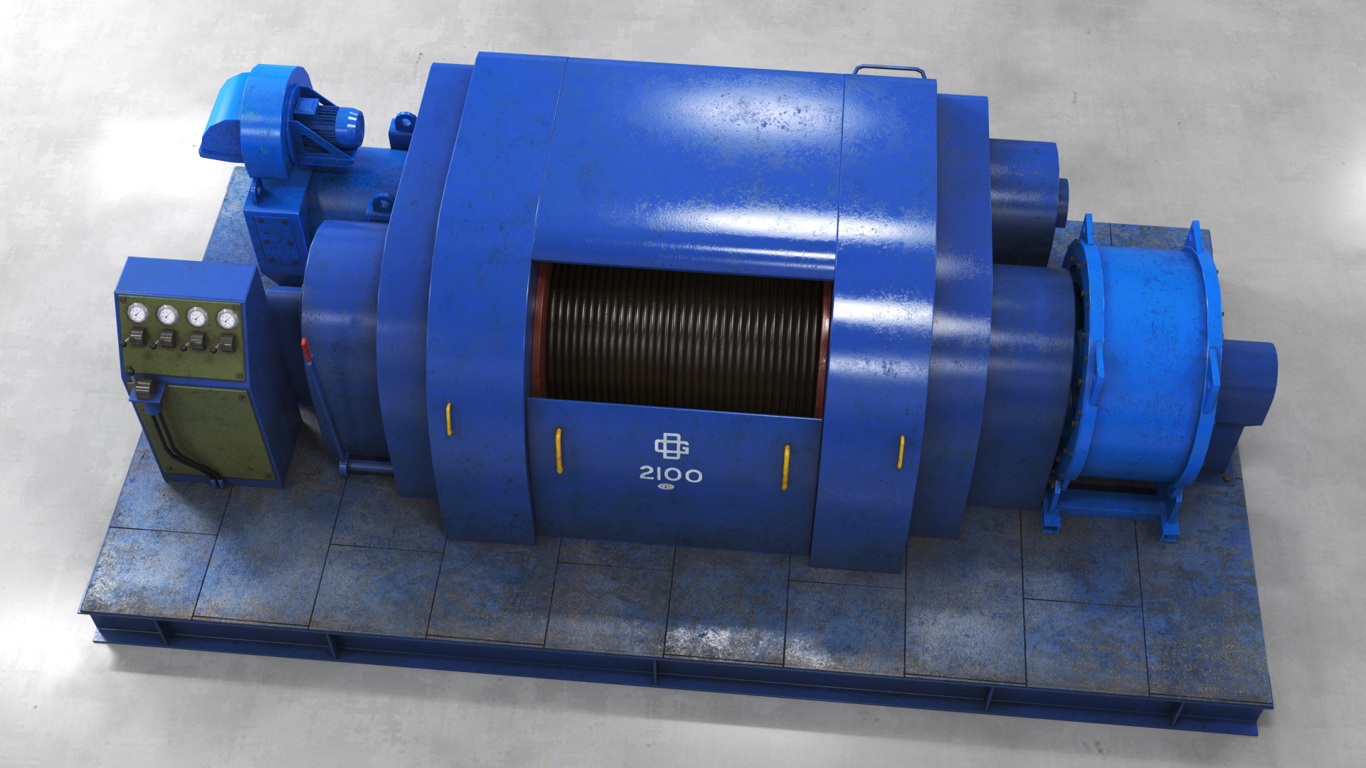 3D Drawworks for Drilling Rig