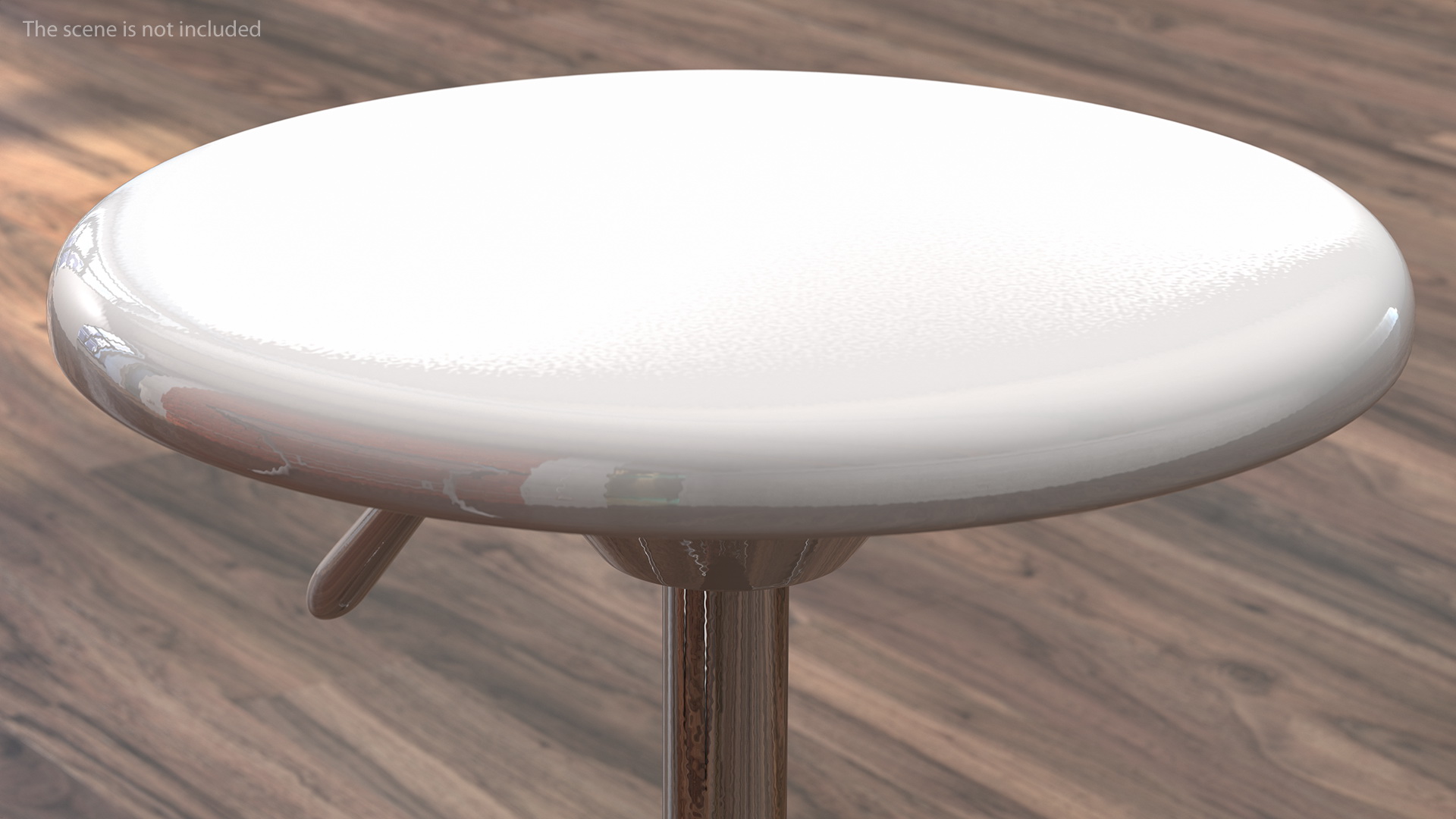 3D Adjustable Drafting Stool White
