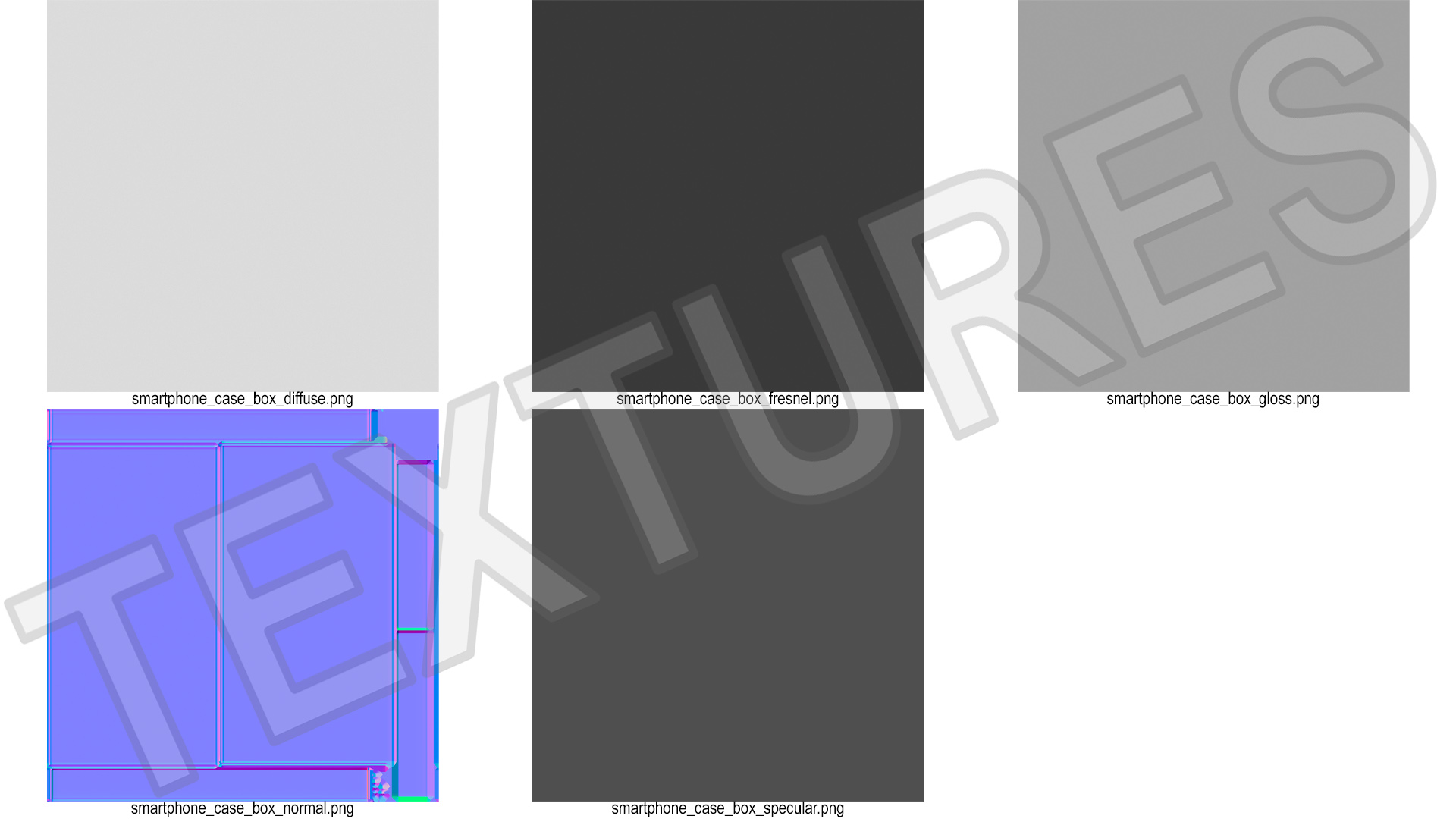 3D model Smartphone Case Packaging