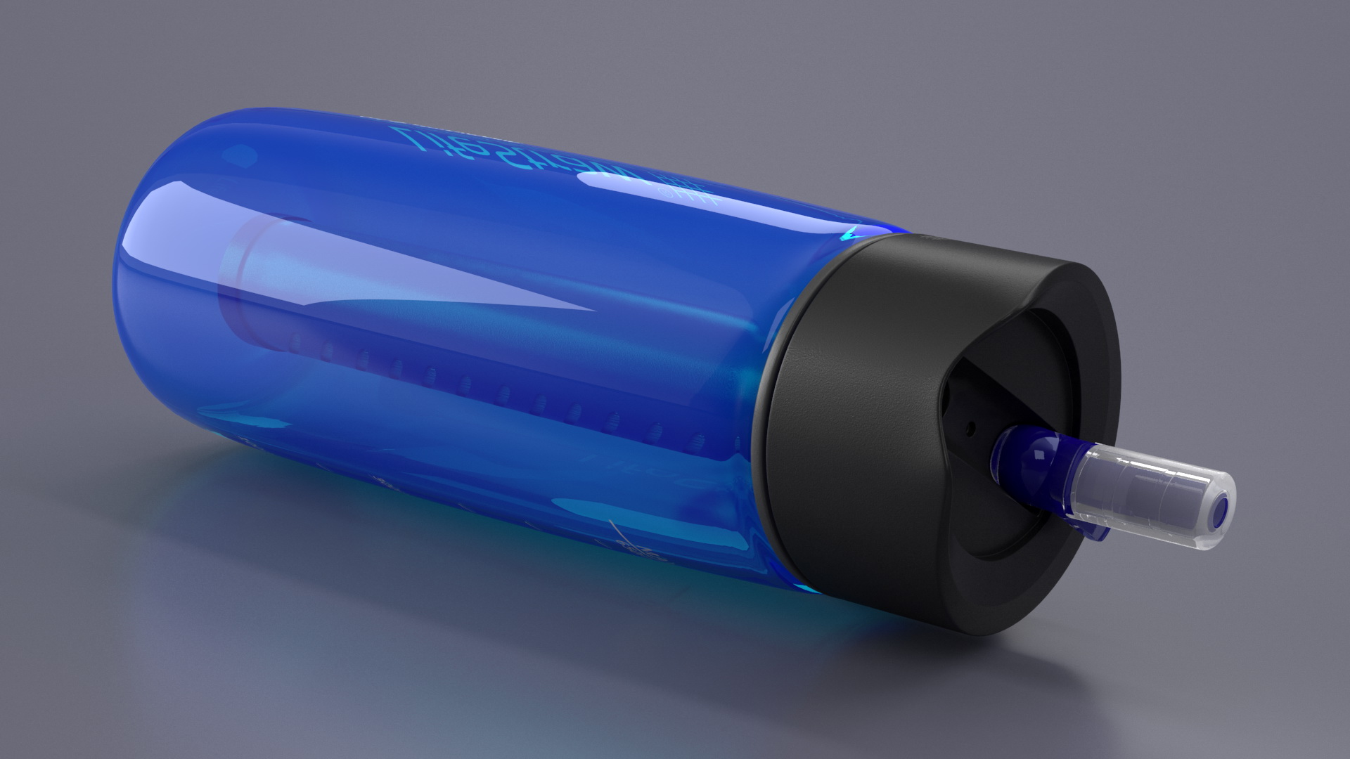 LifeStraw Go Water Filter Bottle Blue 3D