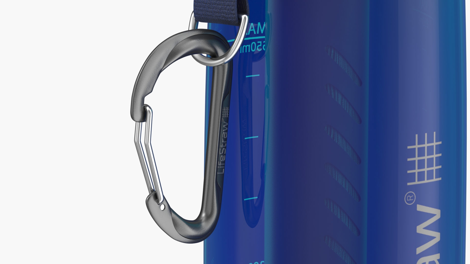 LifeStraw Go Water Filter Bottle Blue 3D