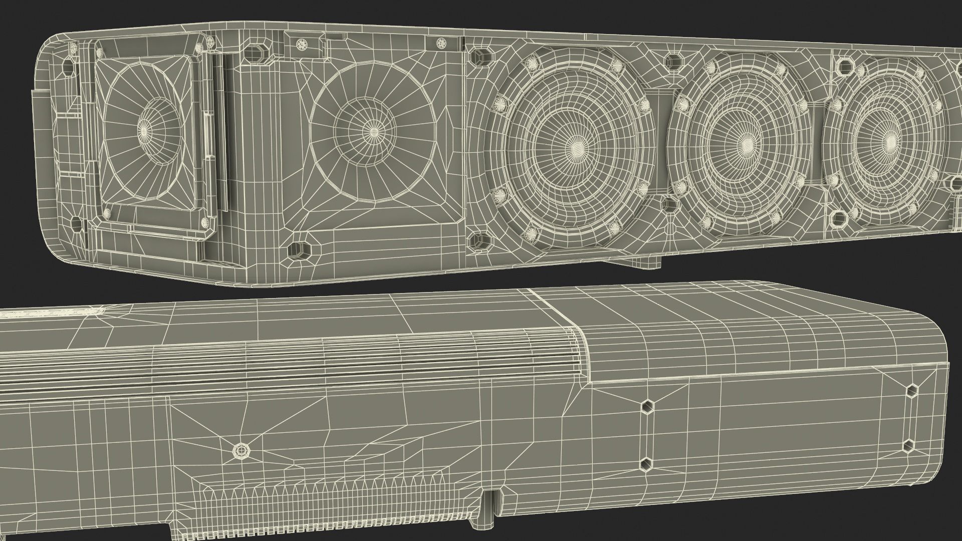 3D model Sennheiser Ambeo Soundbar