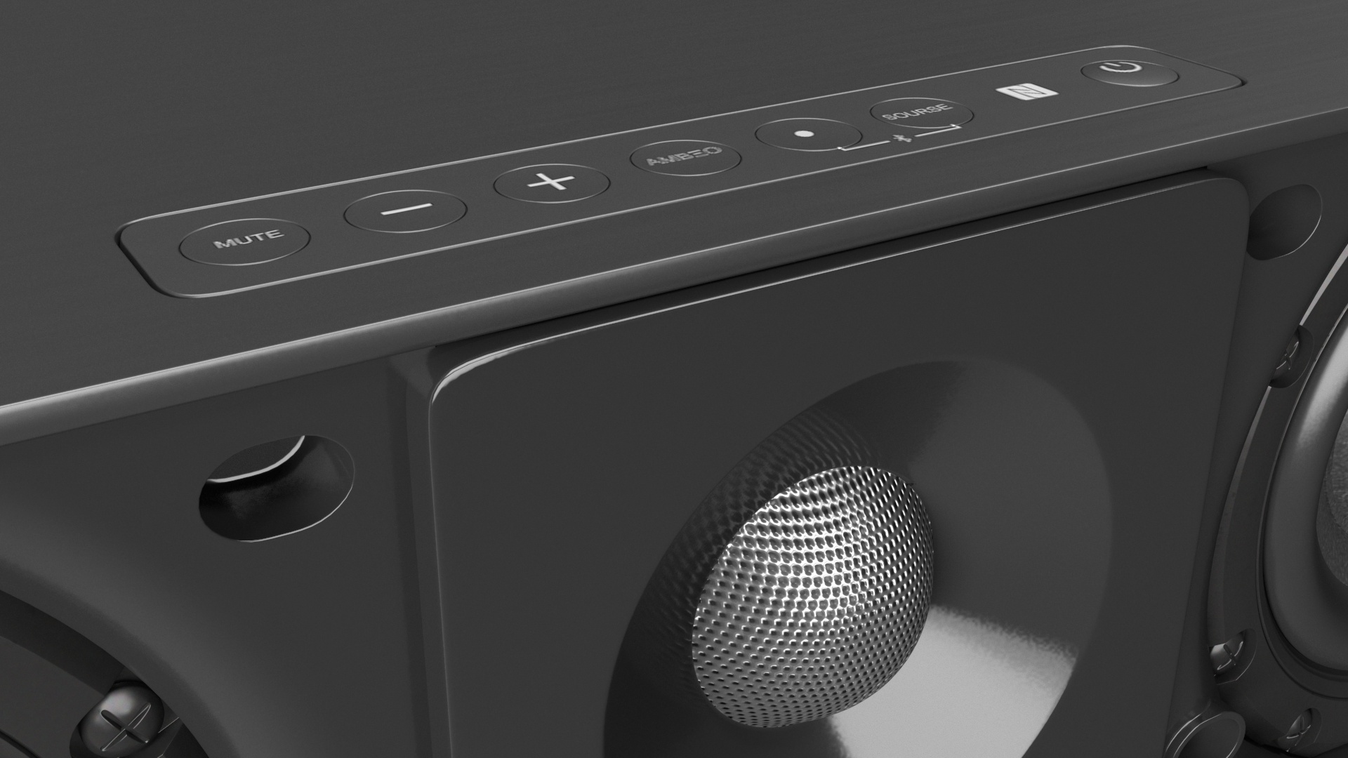 3D model Sennheiser Ambeo Soundbar