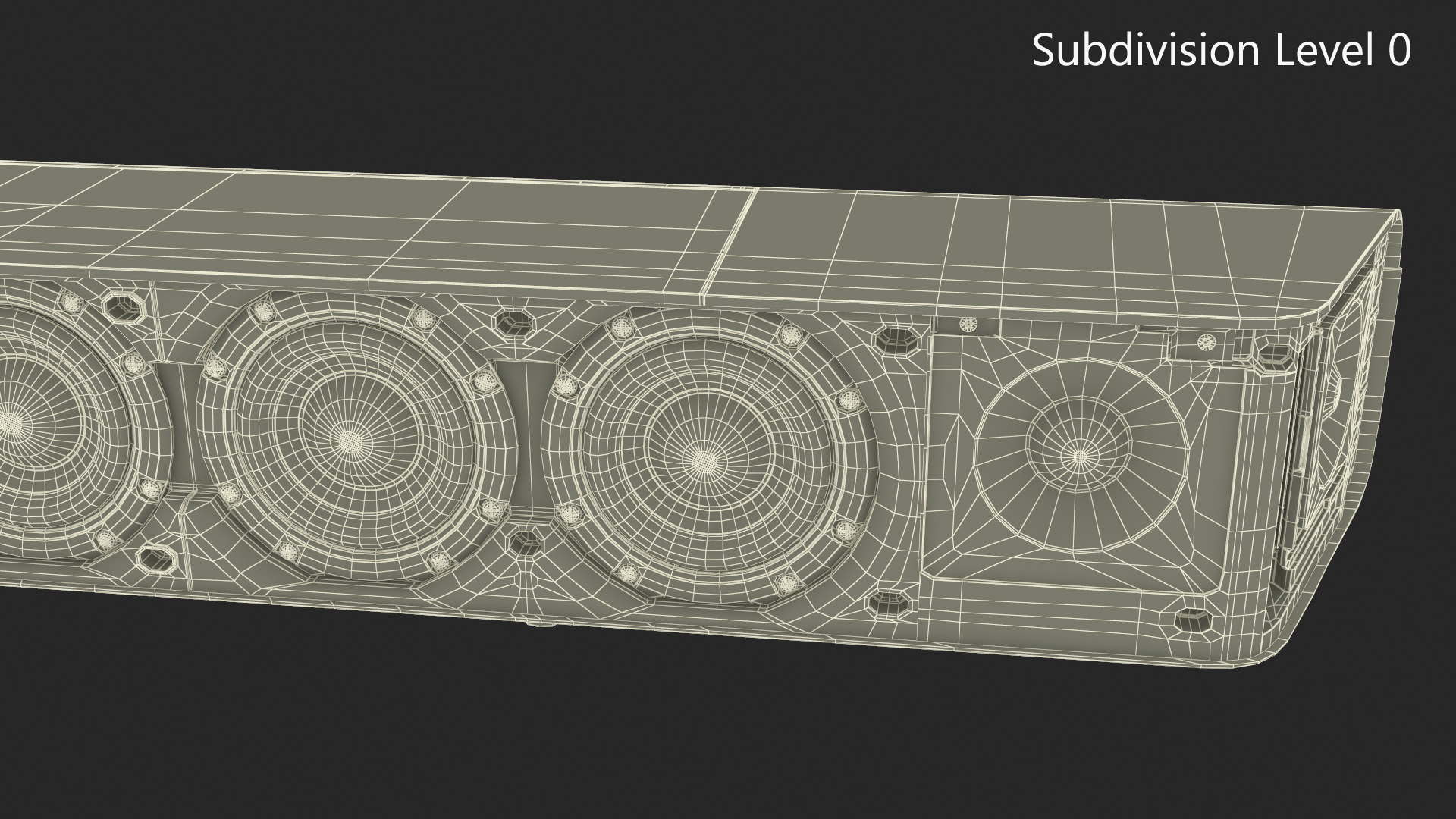 3D model Sennheiser Ambeo Soundbar