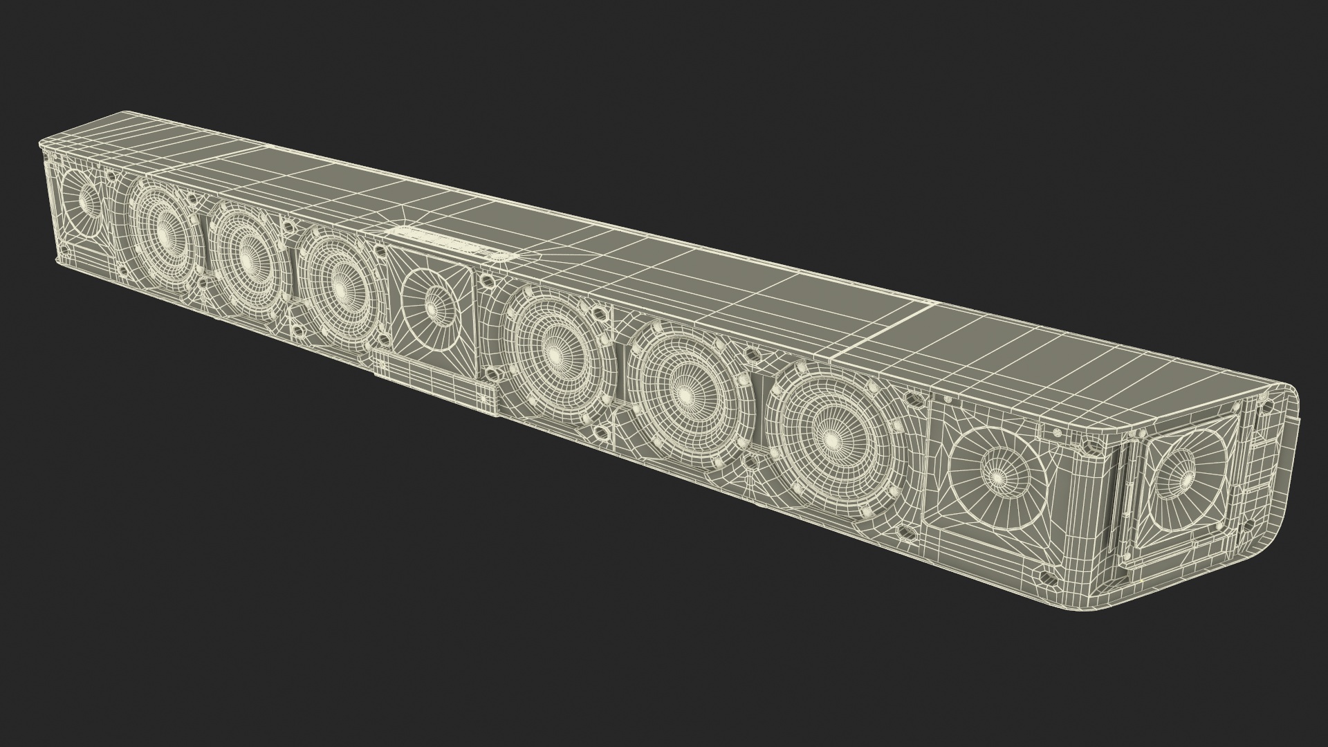 3D model Sennheiser Ambeo Soundbar