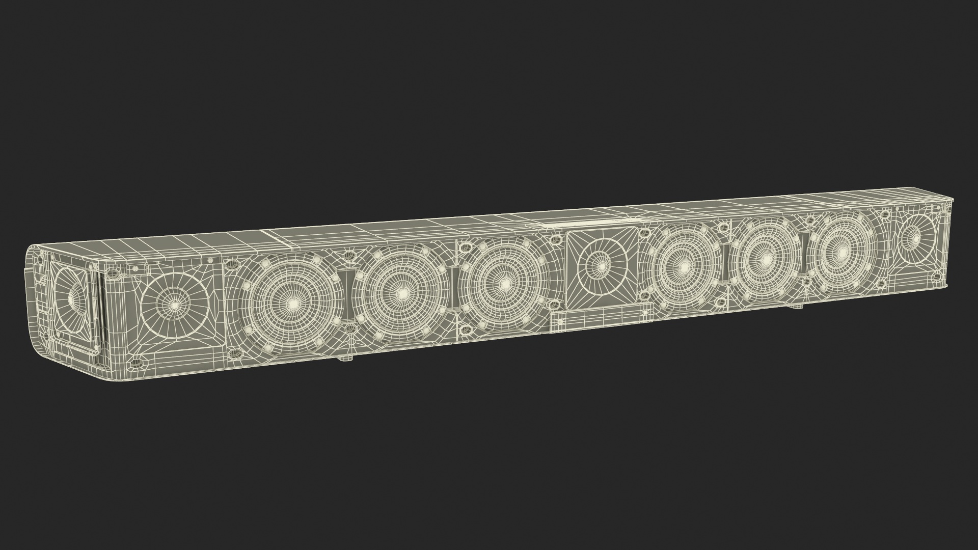3D model Sennheiser Ambeo Soundbar