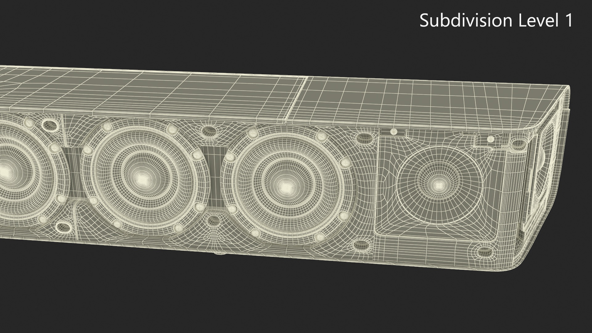 3D model Sennheiser Ambeo Soundbar