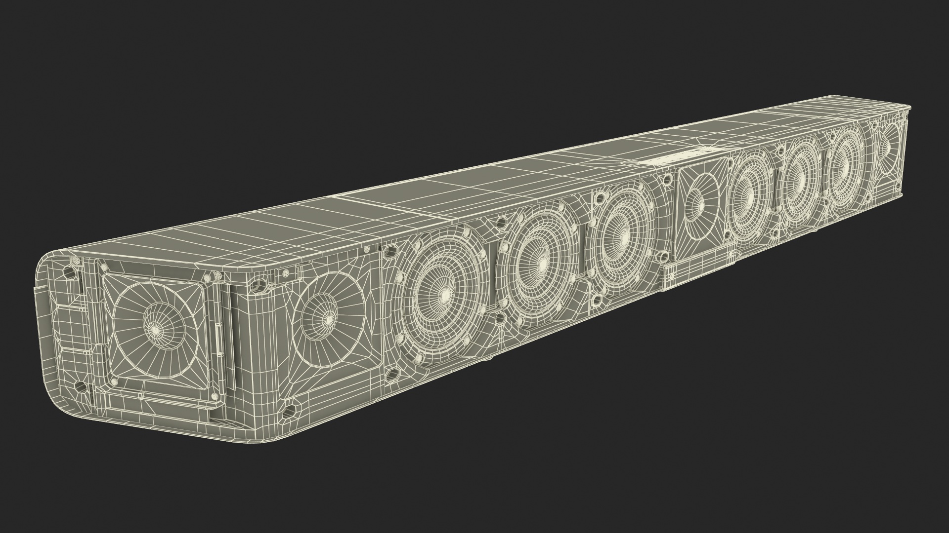 3D model Sennheiser Ambeo Soundbar