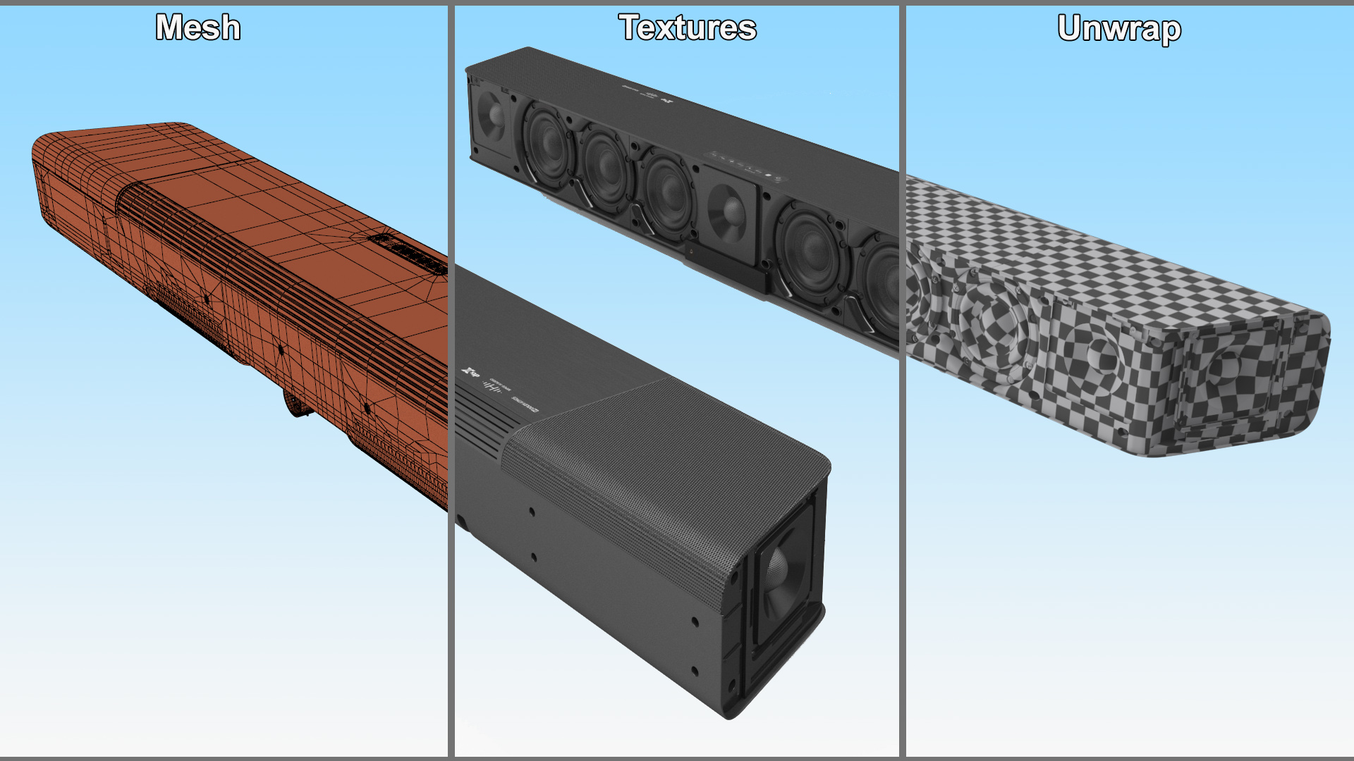 3D model Sennheiser Ambeo Soundbar