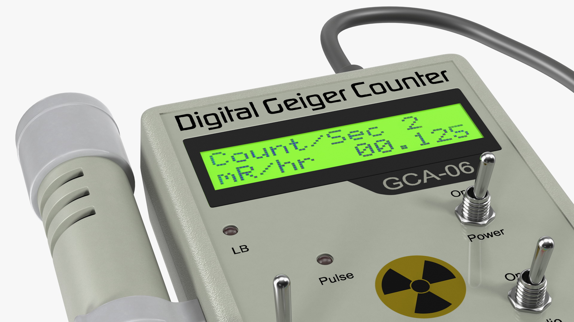 Images GCA 06 Professional Digital Geiger Counter 3D model