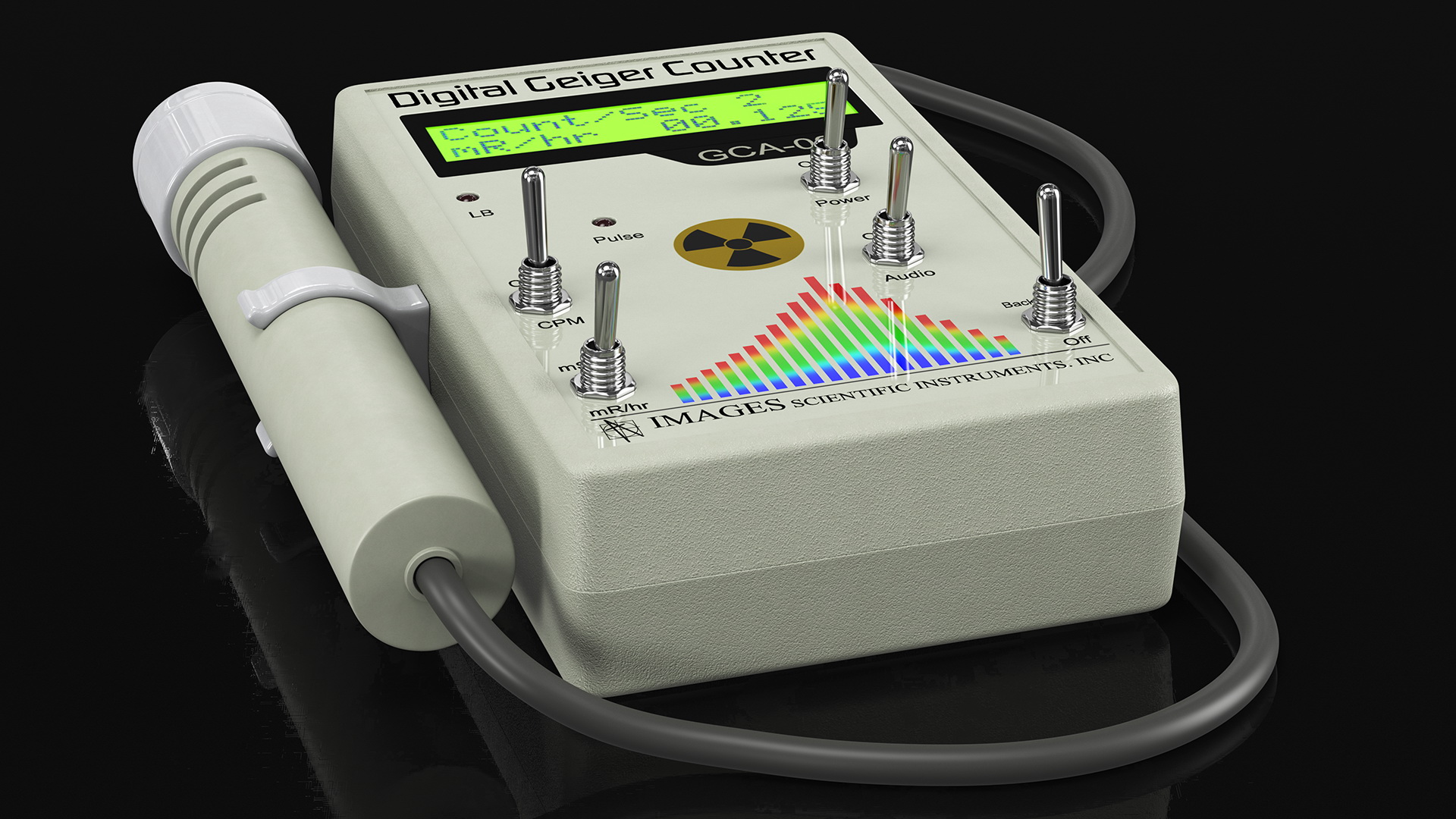 Images GCA 06 Professional Digital Geiger Counter 3D model