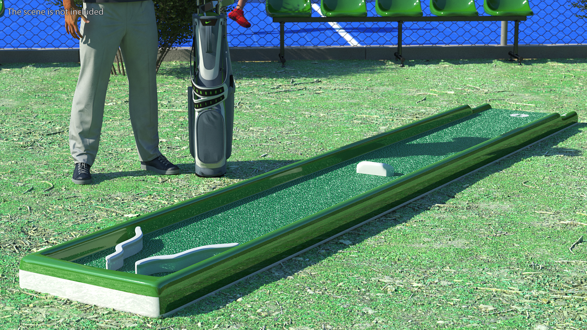 3D model Mini Golf Portable Outdoor Course Hole 1
