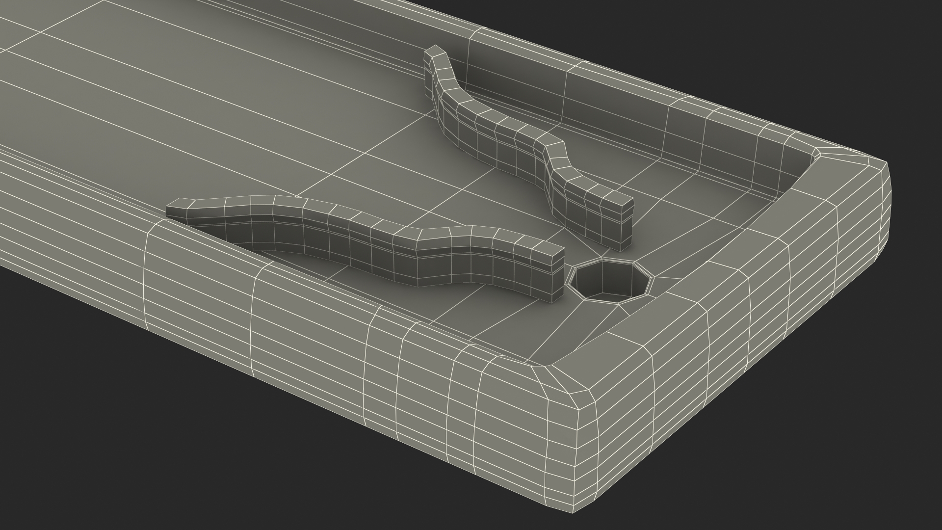 3D model Mini Golf Portable Outdoor Course Hole 1