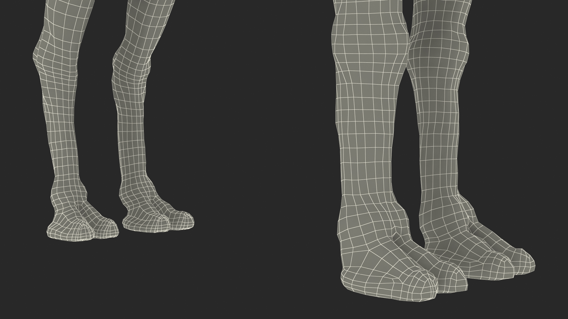 3D model Bactrian Camel Fur Rigged