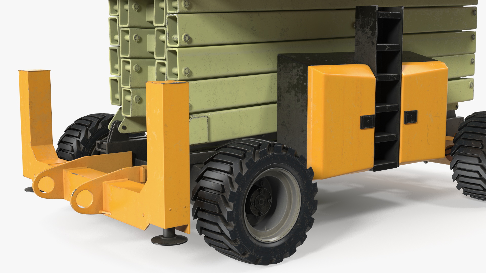 3D Scissor Lift Platform