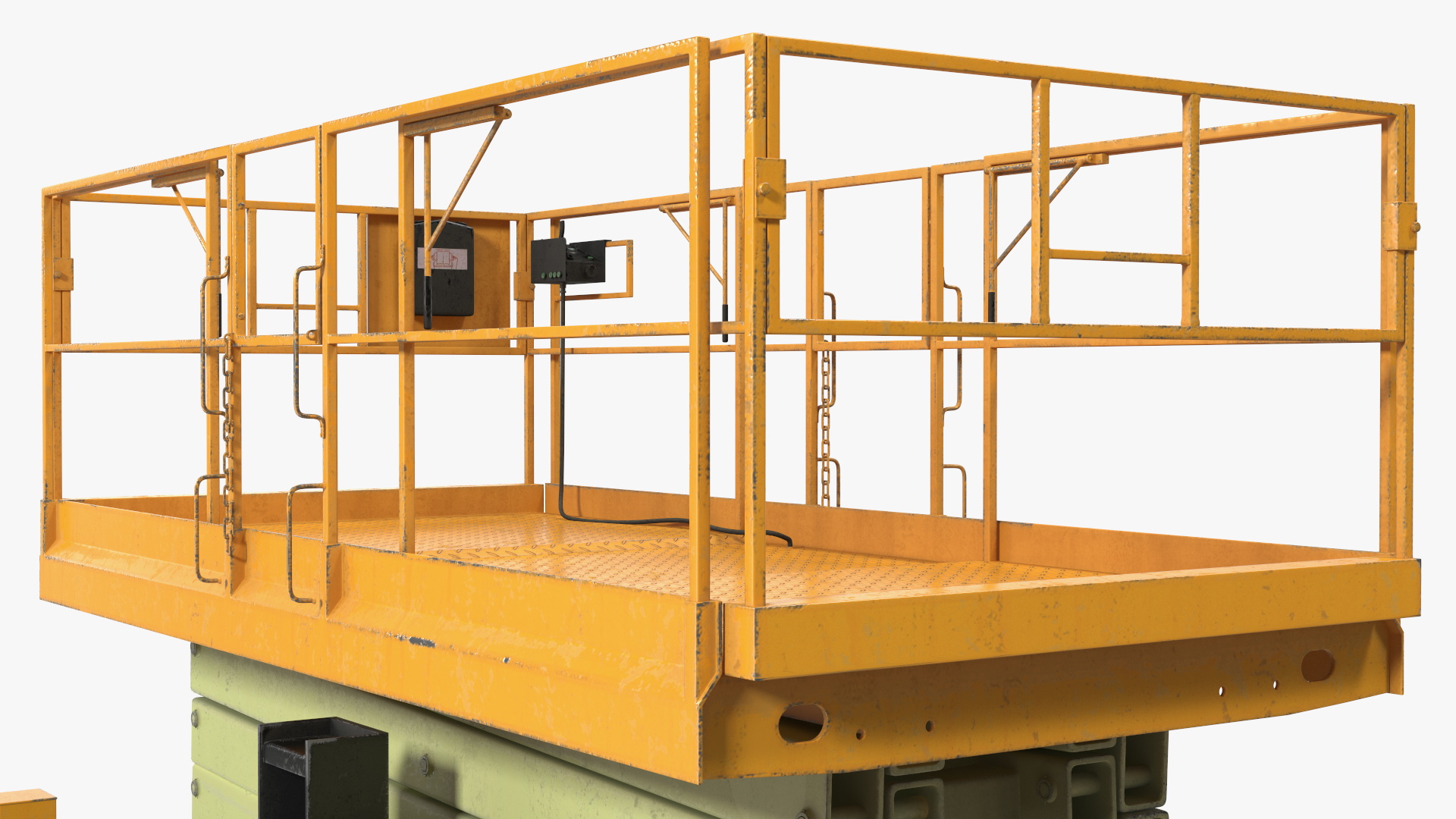 3D Scissor Lift Platform