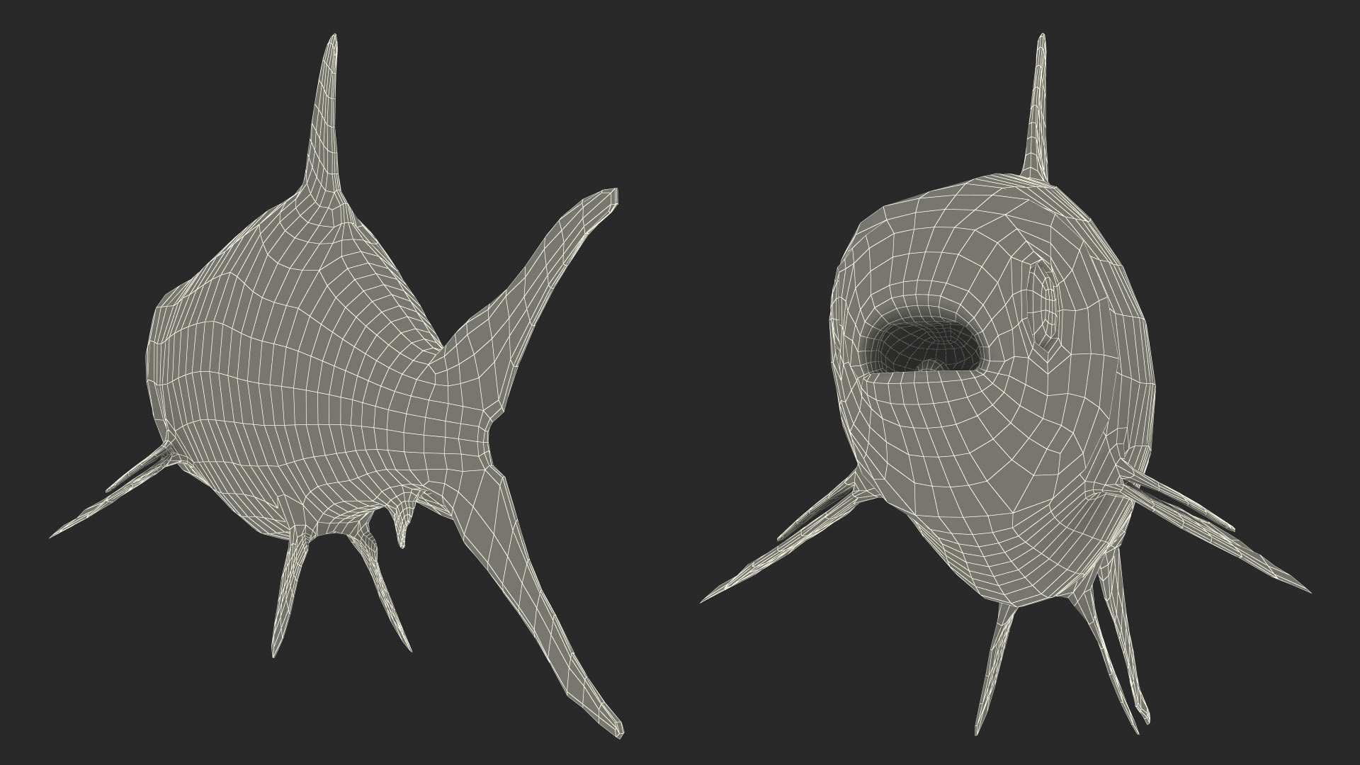 3D model Milkfish