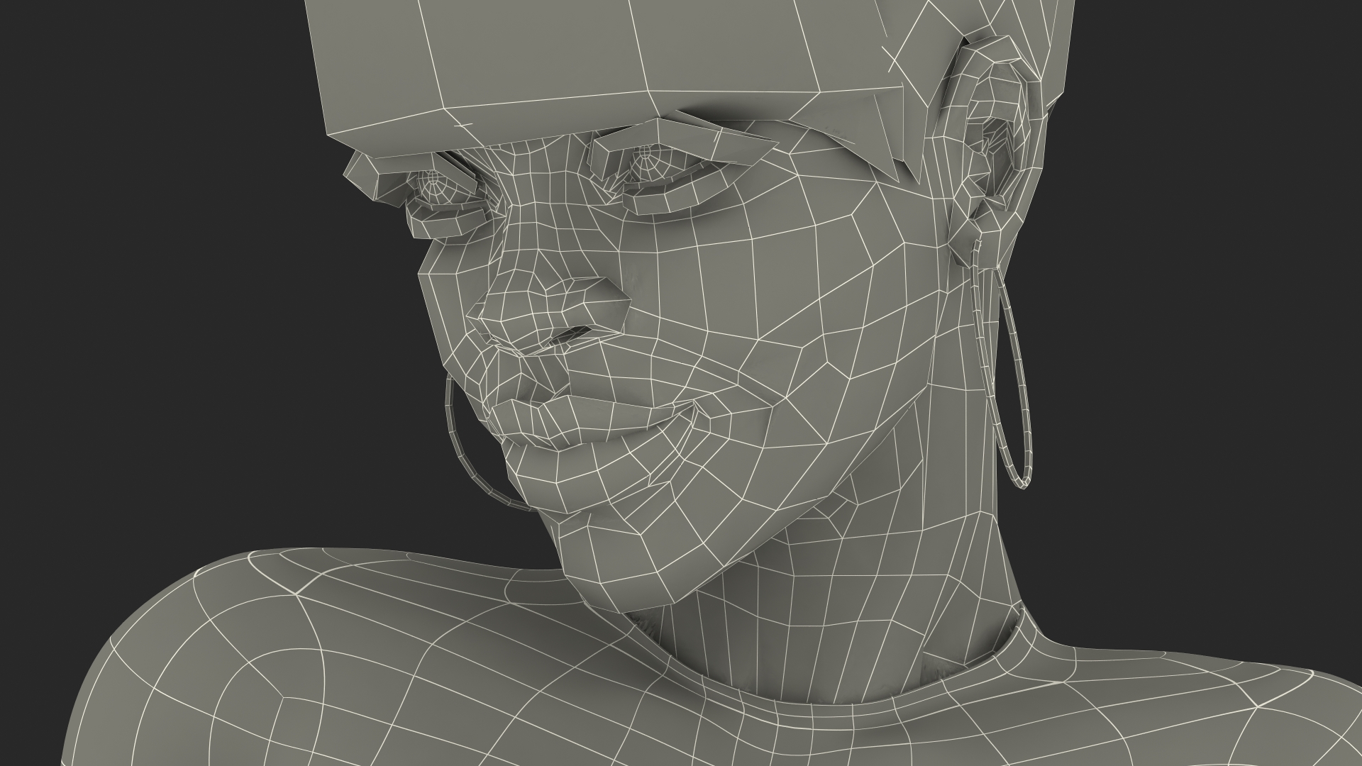 Light Skin City Style Woman 3D