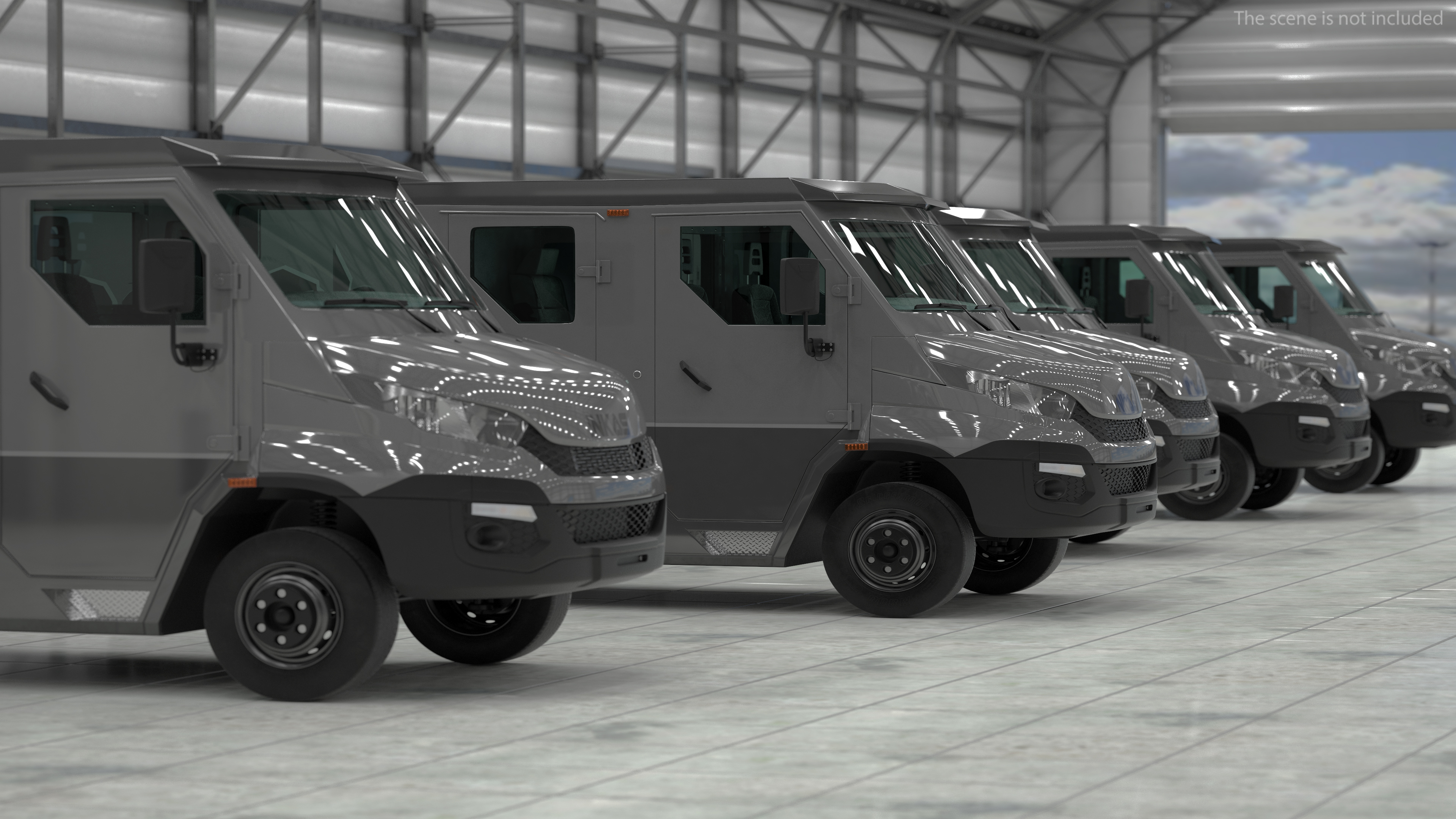 3D INKAS Armored Vehicle