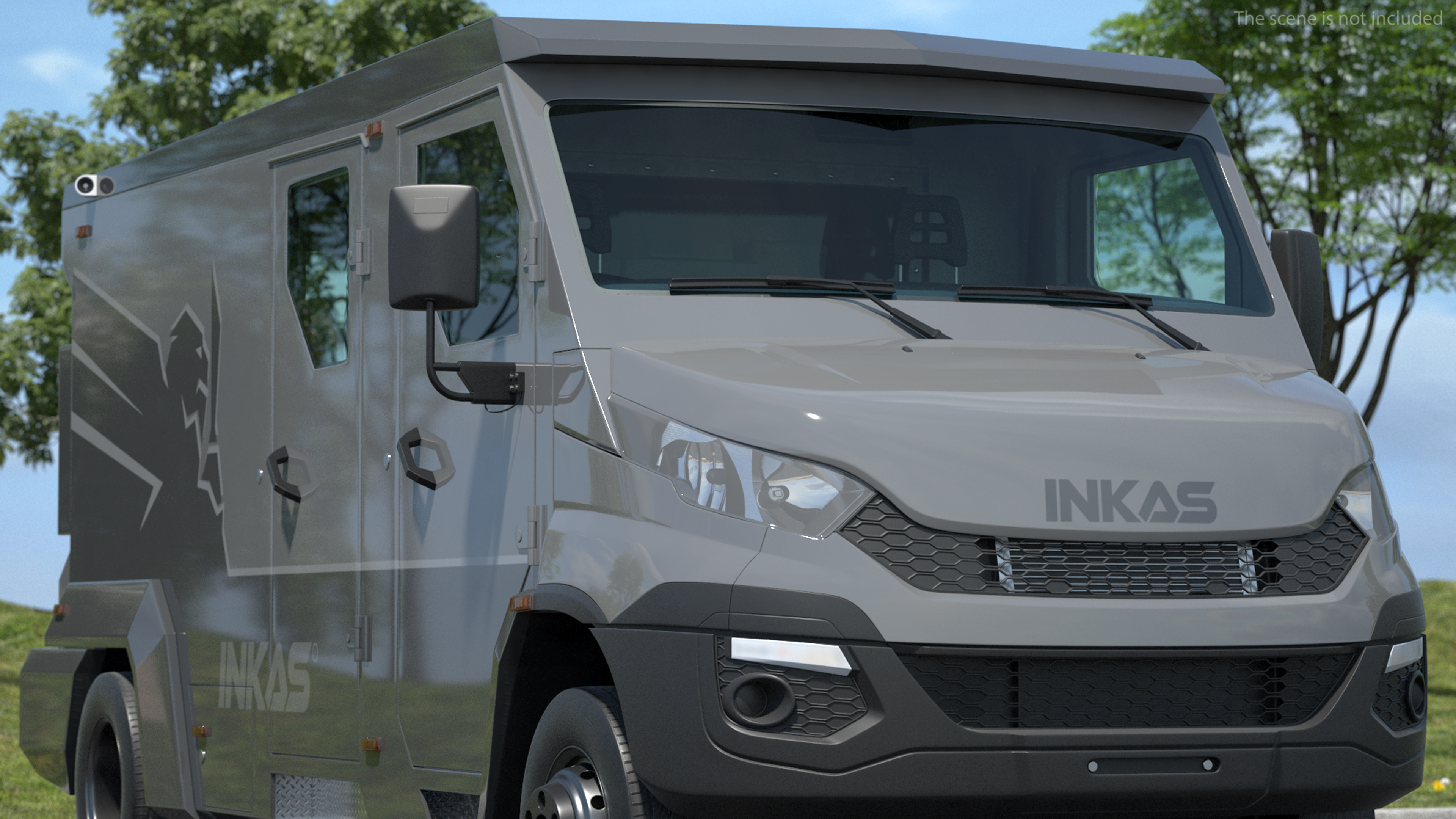 3D INKAS Armored Vehicle
