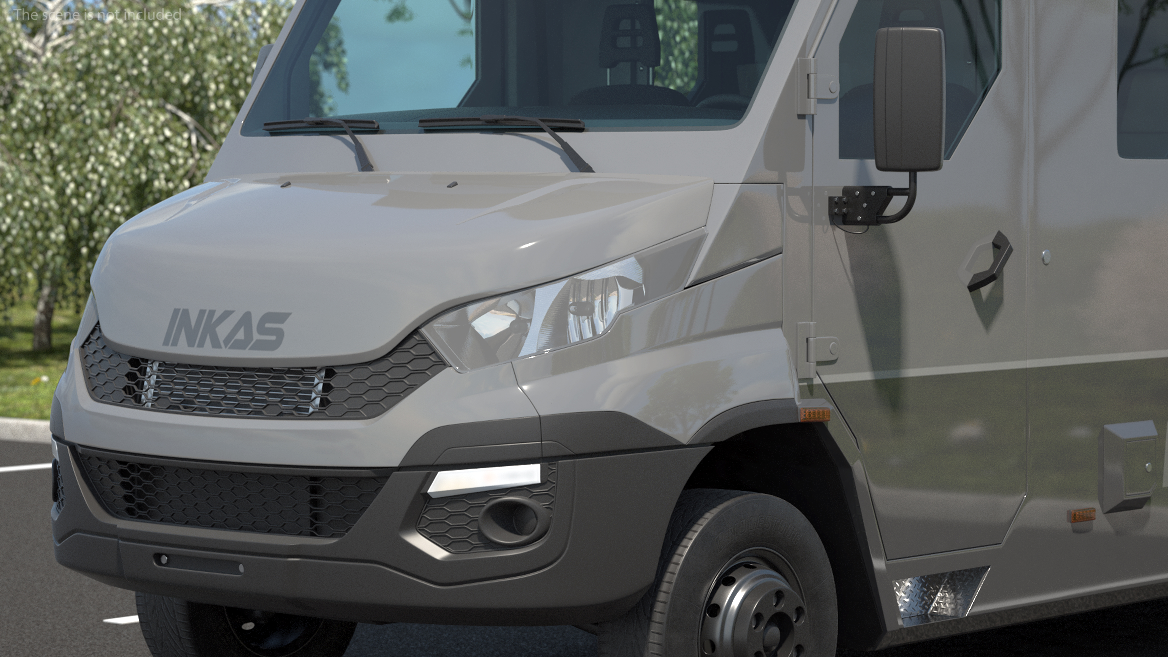 3D INKAS Armored Vehicle