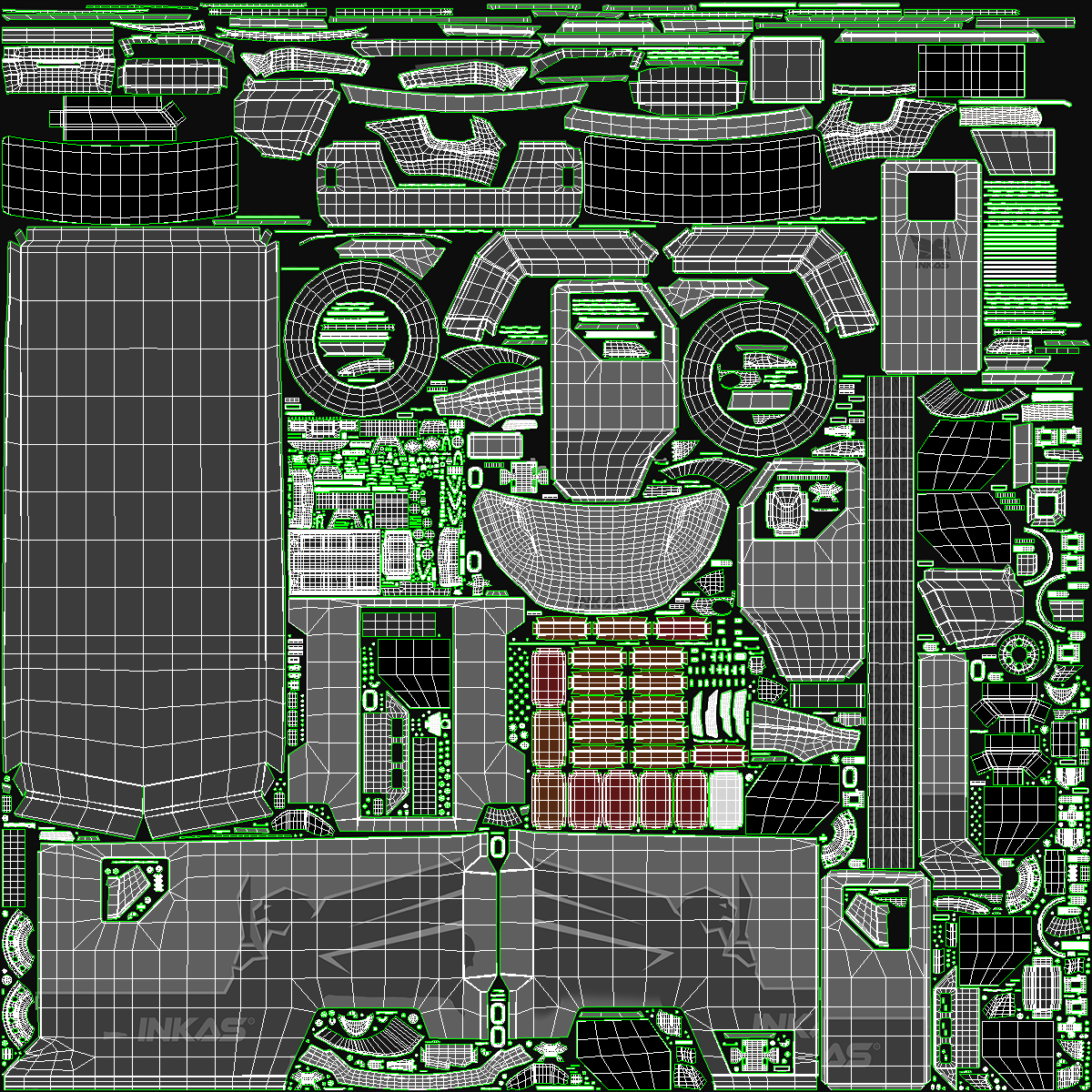 3D INKAS Armored Vehicle