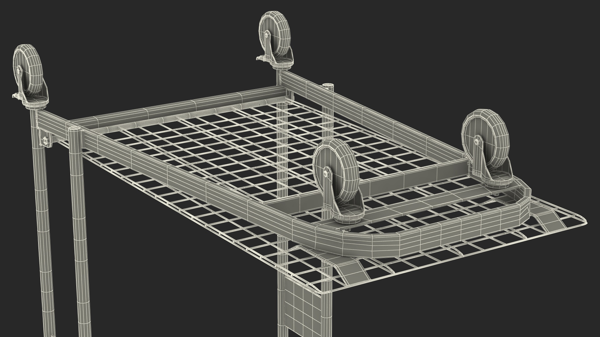 Cargo Shopping Trolley 3D
