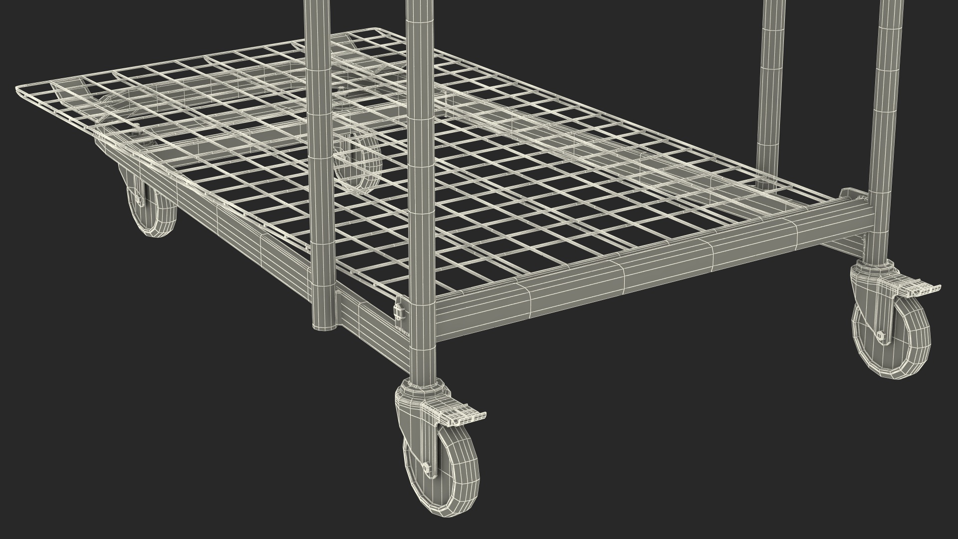 Cargo Shopping Trolley 3D